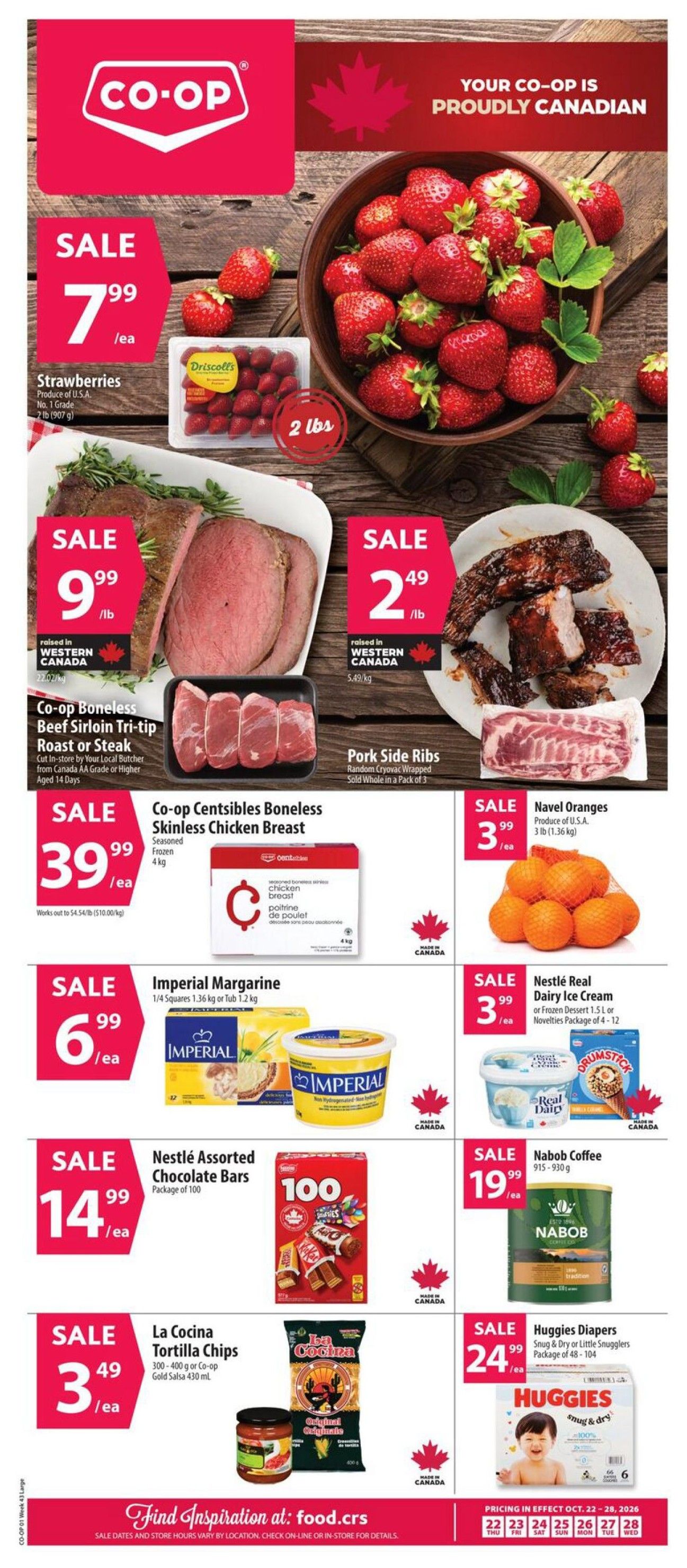 Co-op (West) Food Store Flyer October 22 to 28