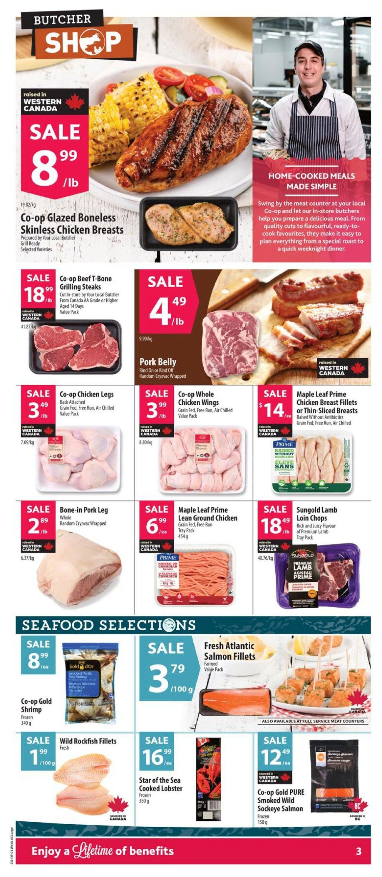 Co-op (West) Food Store Flyer October 22 to 28