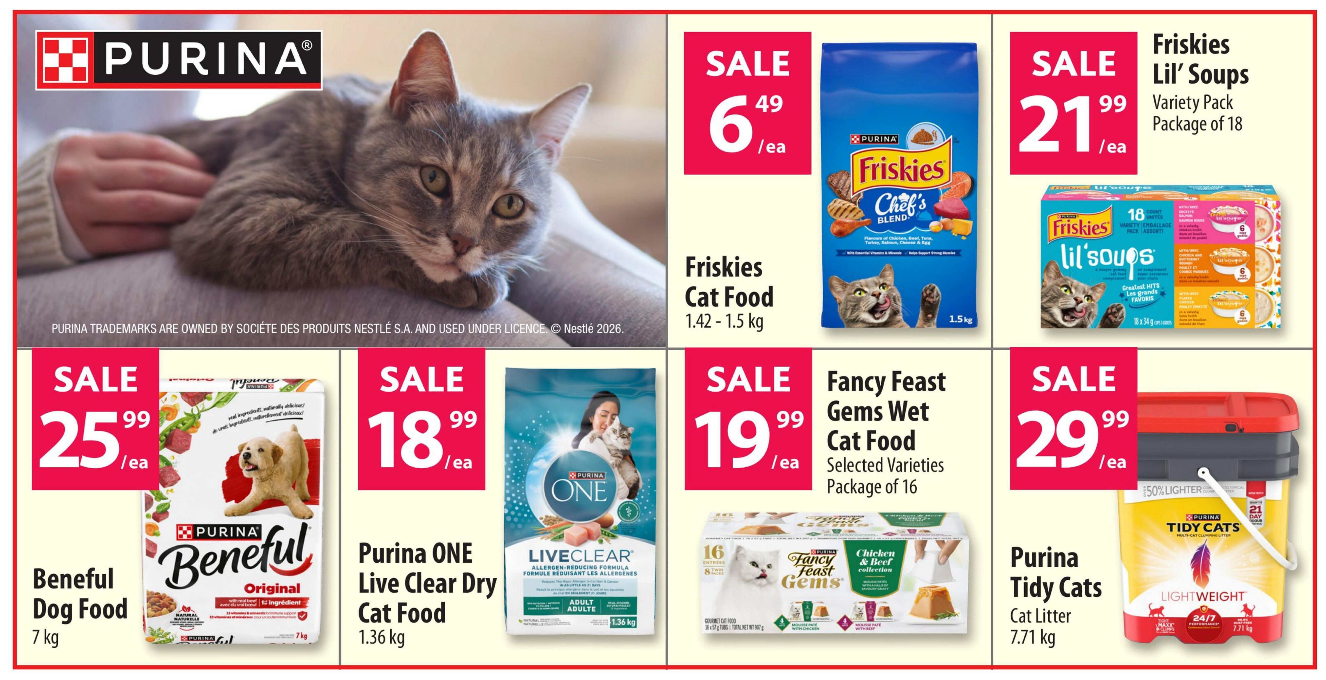 Co-op (West) Fur-tastic Savings For Pets Flyer October 22 to November 11