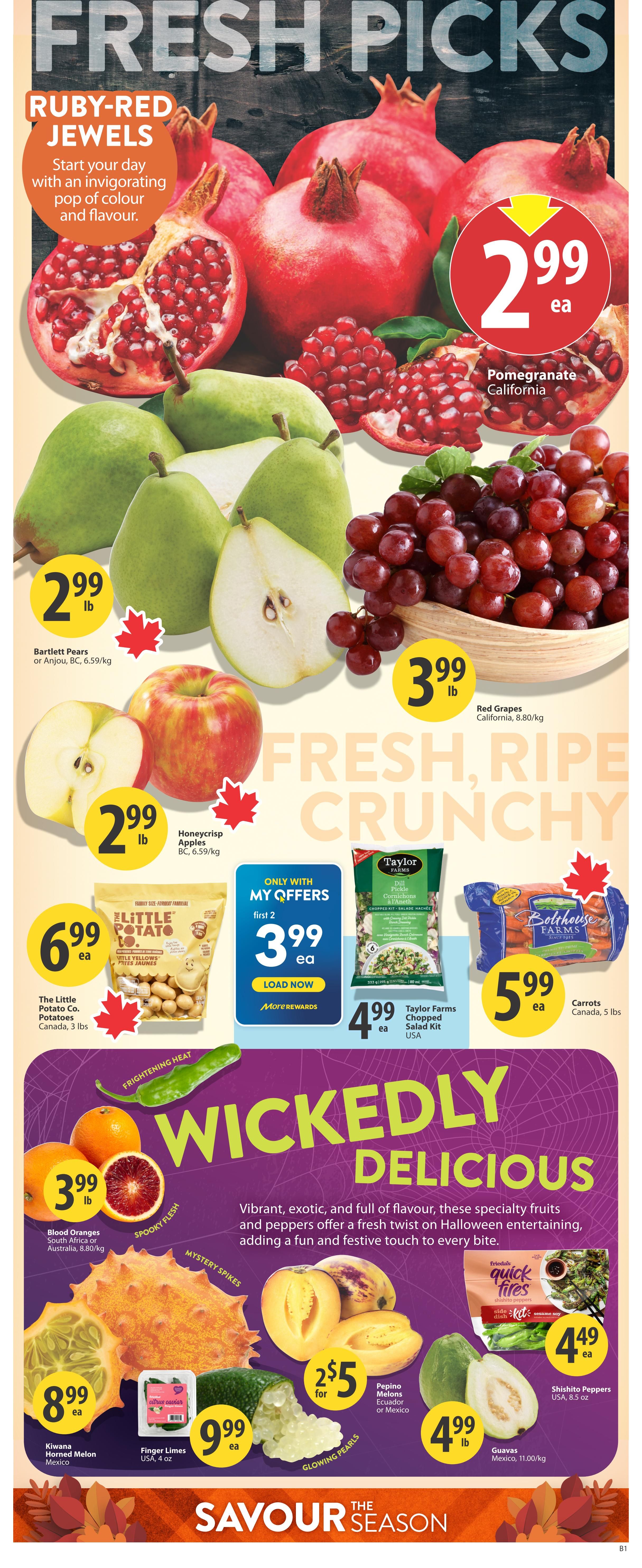 Save On Foods (AB) Flyer October 22 to 28