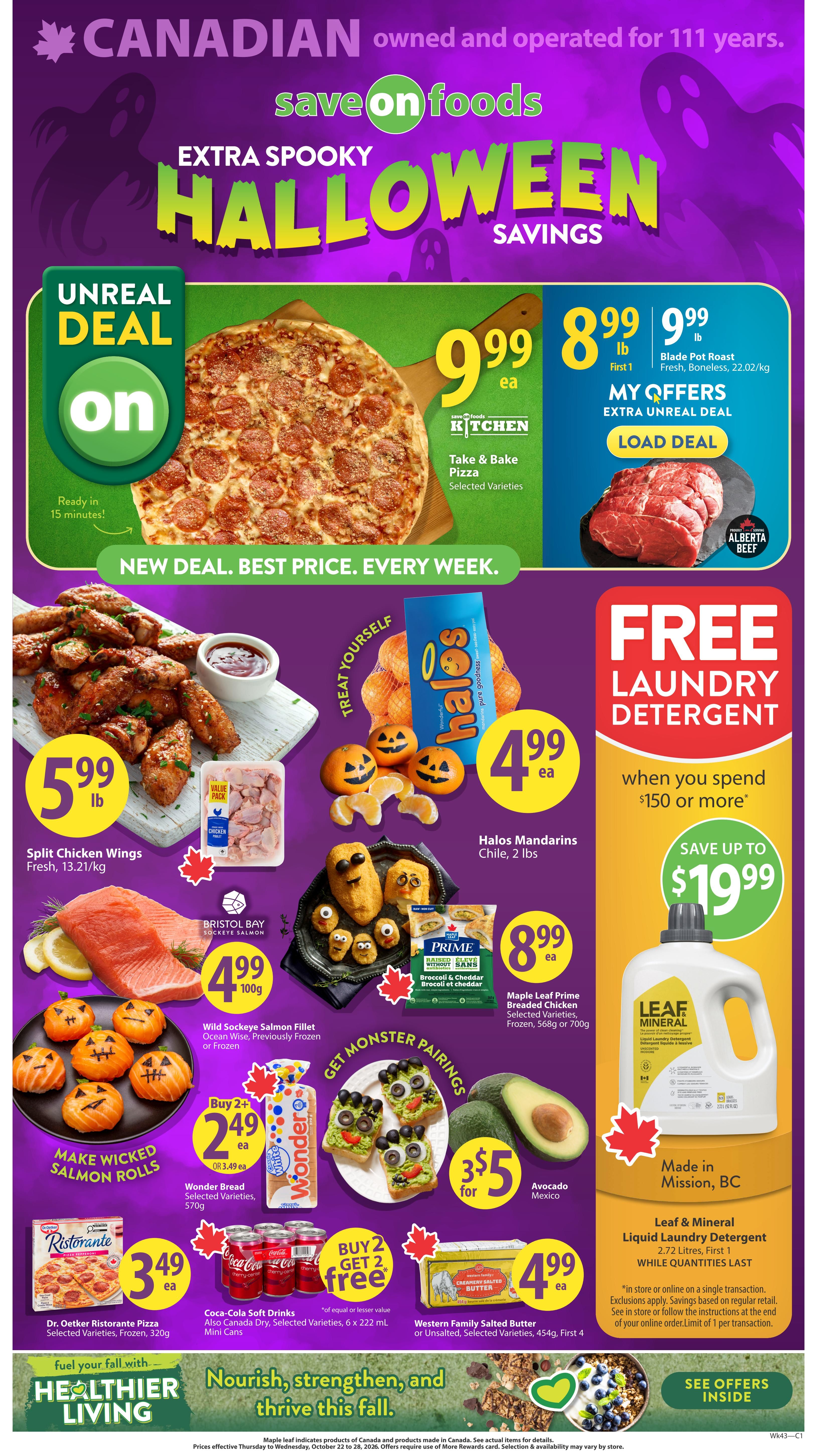 Save On Foods (SK) Flyer October 22 to 28