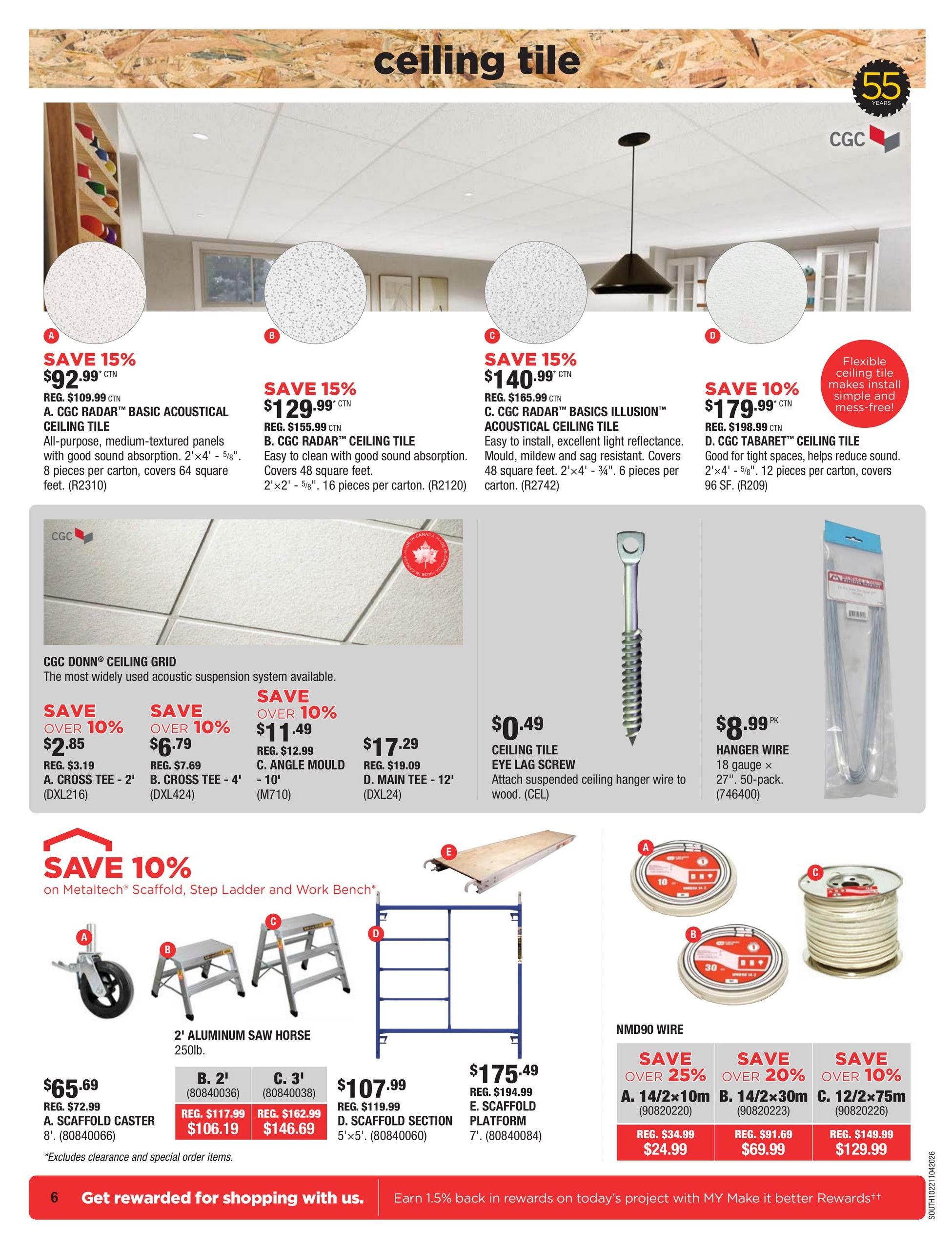 McMunn & Yates Building Supplies Flyer October 22 to November 4