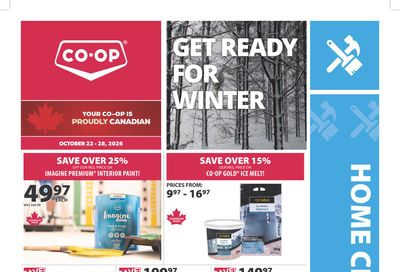 Co-op (West) Home Centre Flyer October 22 to 28