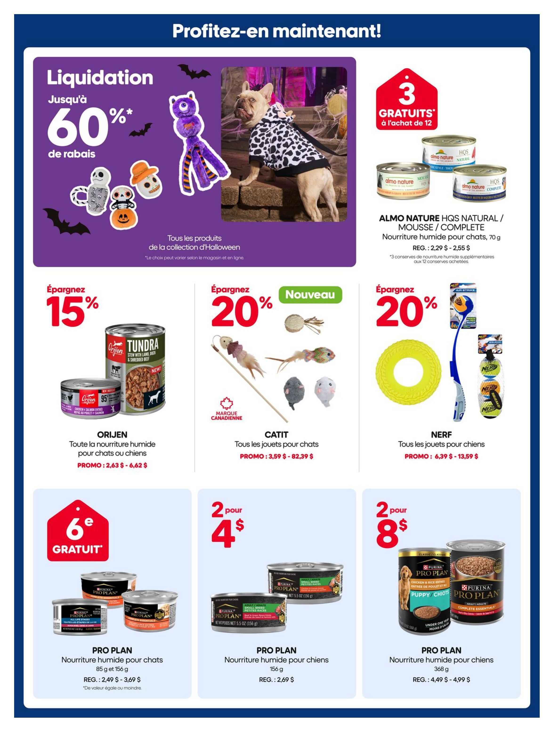 Mondou Flyer October 22 to November 4