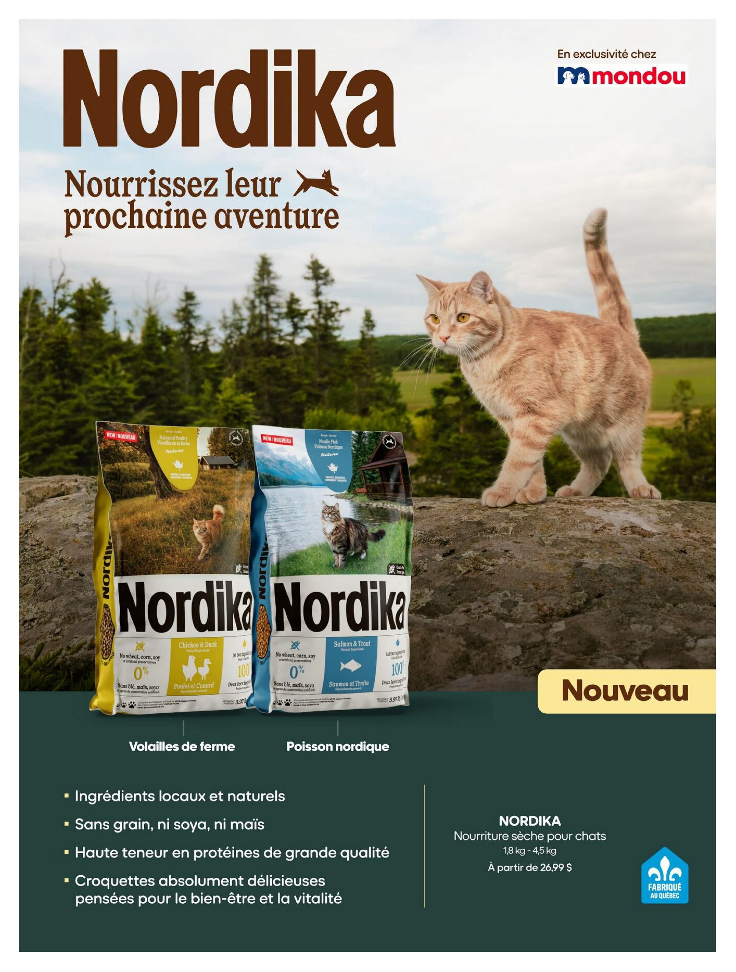 Mondou Flyer October 22 to November 4