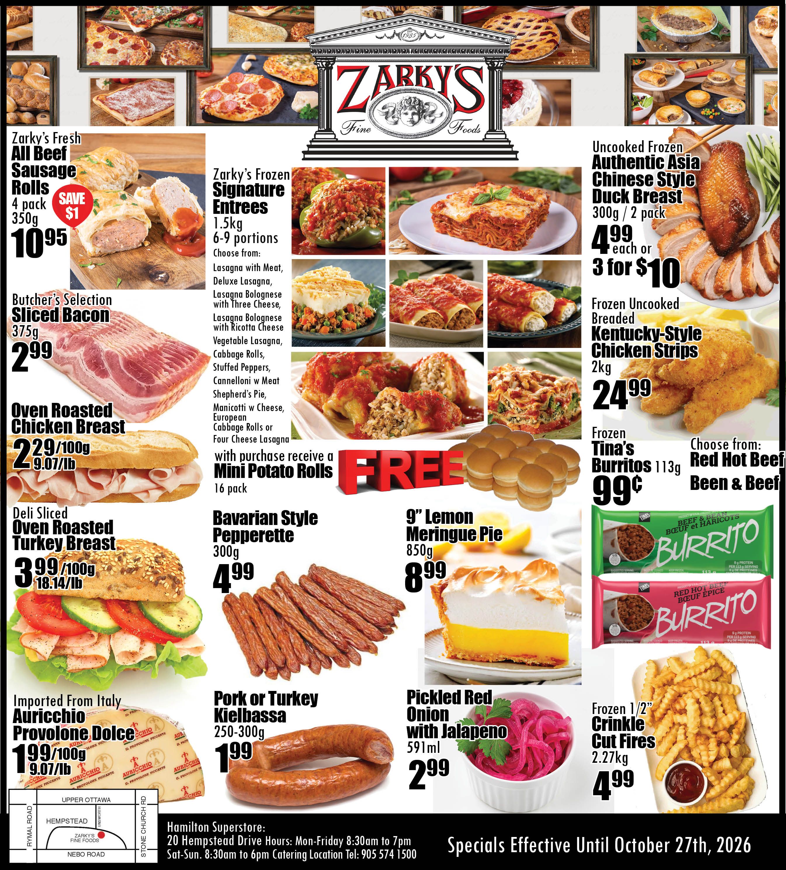 Zarky's Flyer October 21 to 27