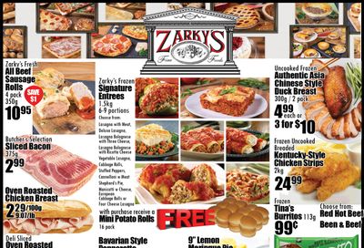 Zarky's Flyer October 21 to 27