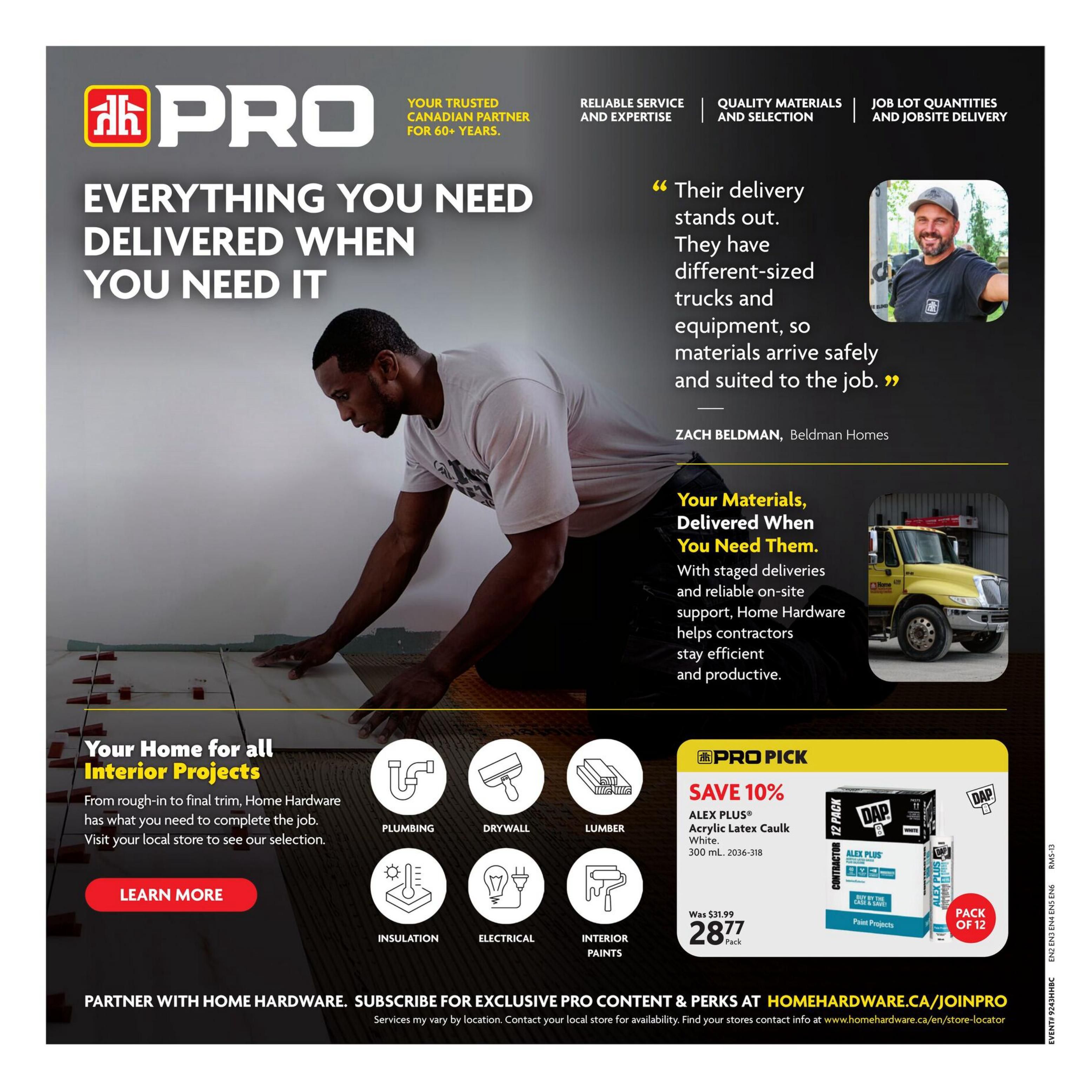 Home Hardware Building Centre (ON) Flyer October 22 to November 4