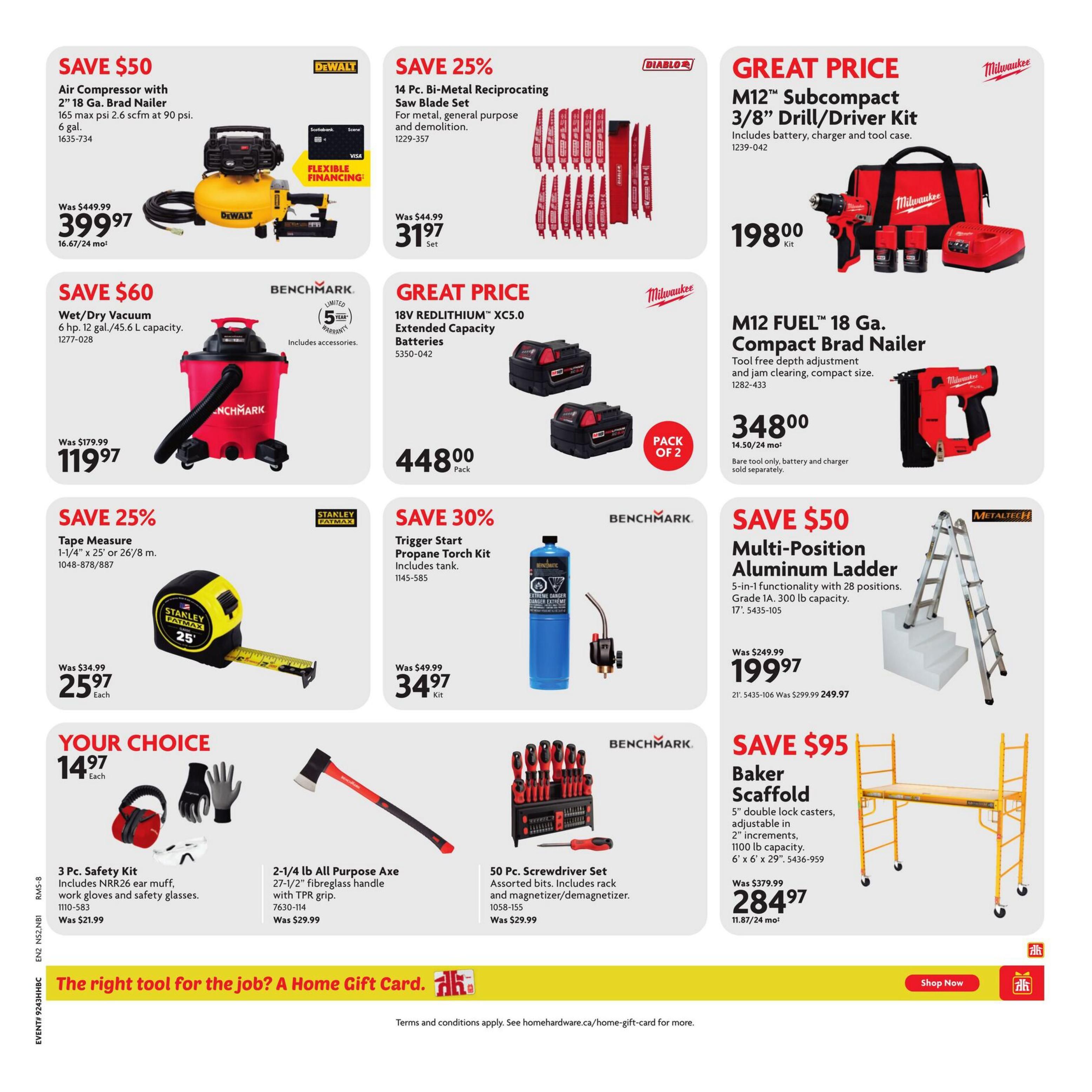 Home Hardware Building Centre (Atlantic) Flyer October 22 to November 4