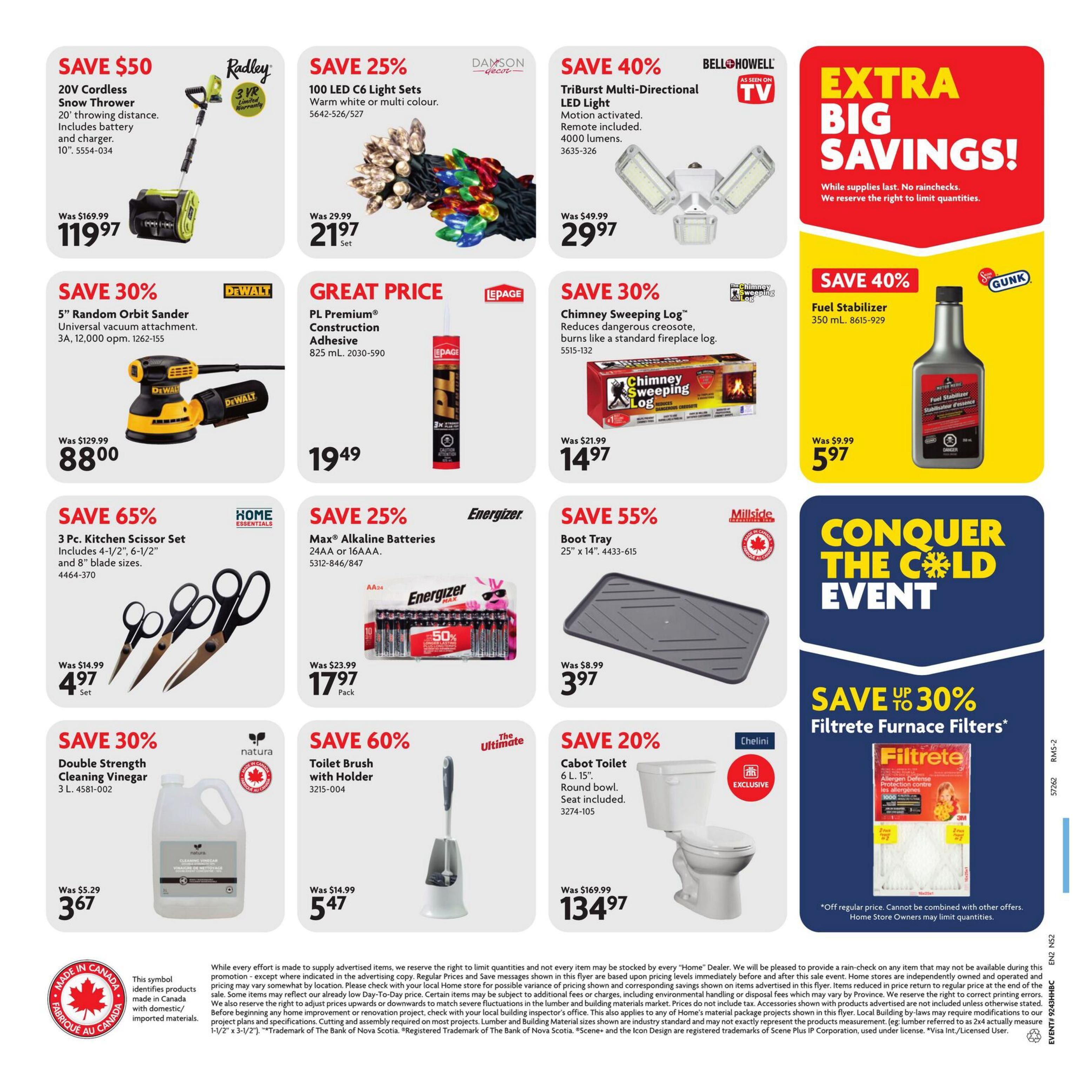 Home Hardware Building Centre (Atlantic) Flyer October 22 to November 4