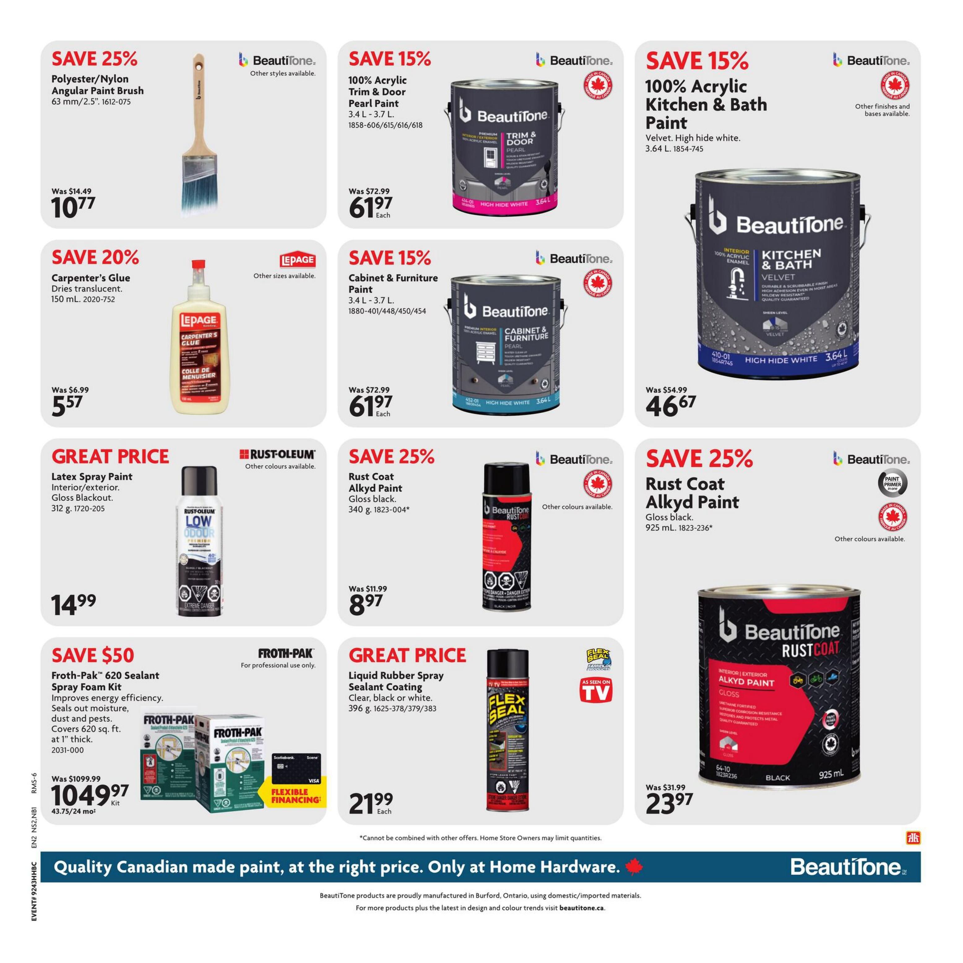 Home Hardware Building Centre (Atlantic) Flyer October 22 to November 4