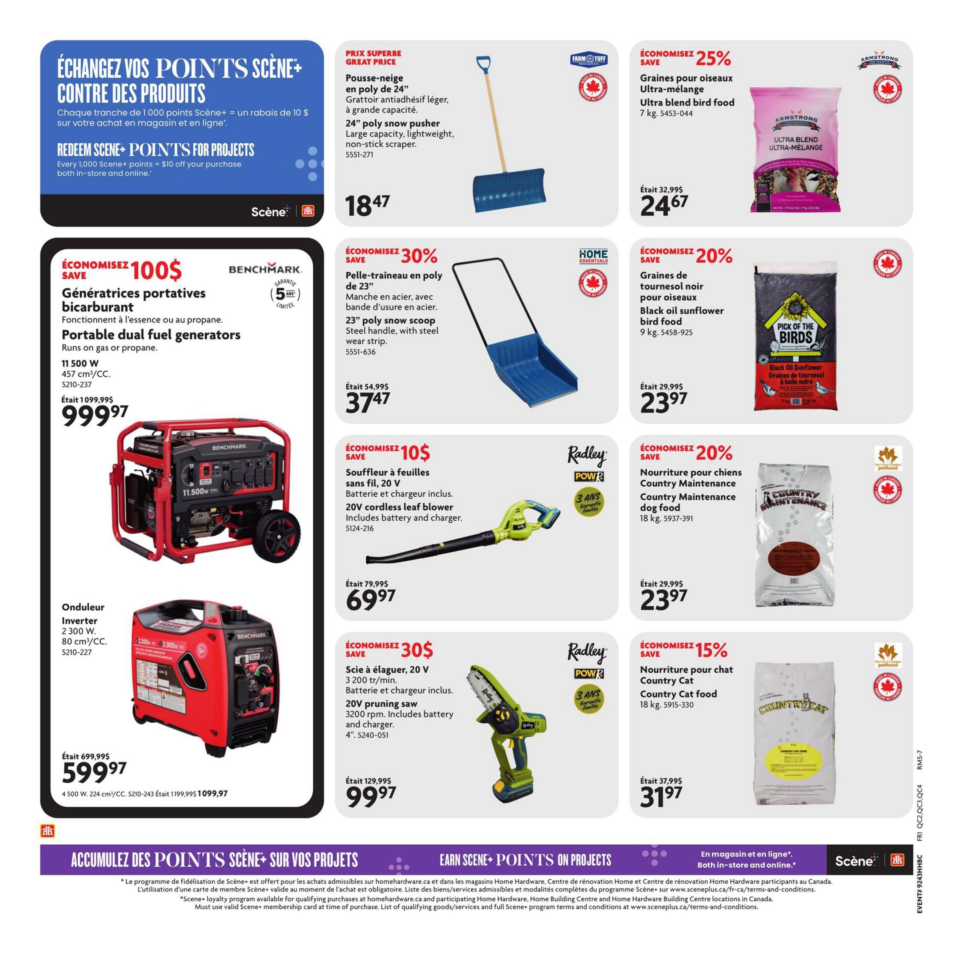 Home Hardware Building Centre (QC) Flyer October 22 to November 4