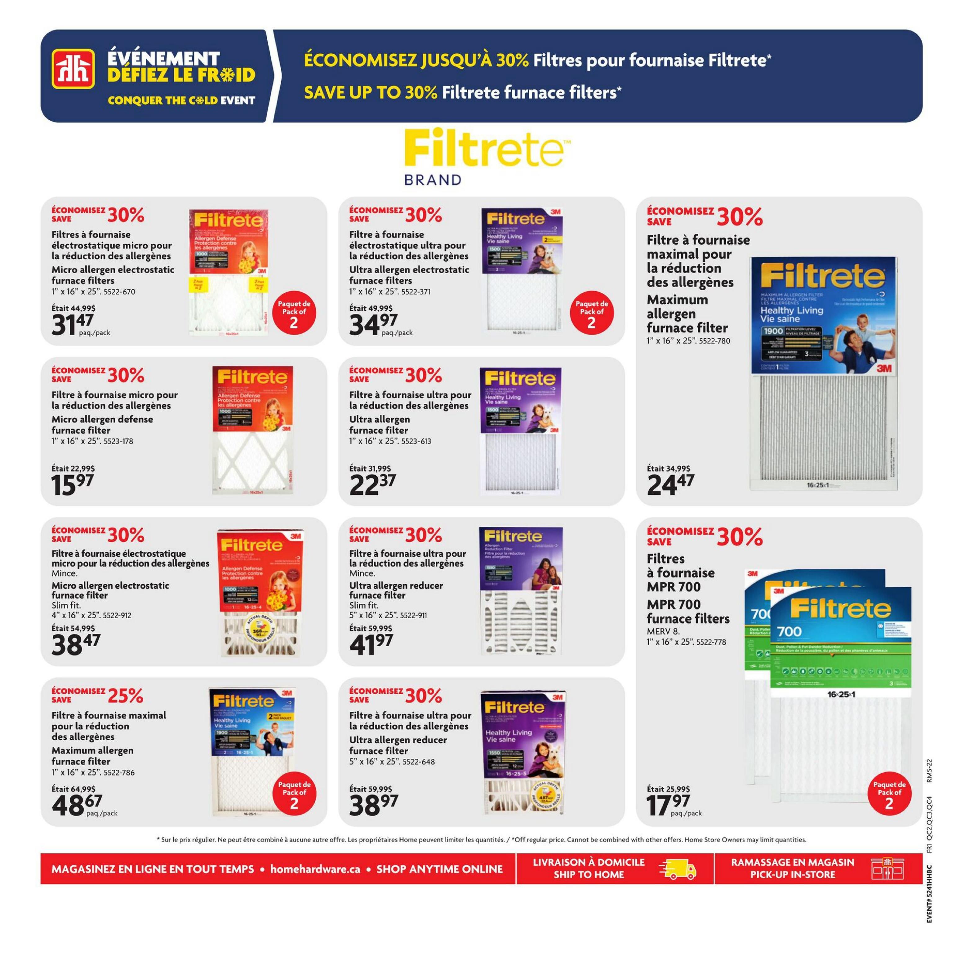 Home Hardware Building Centre (QC) Flyer October 22 to November 4