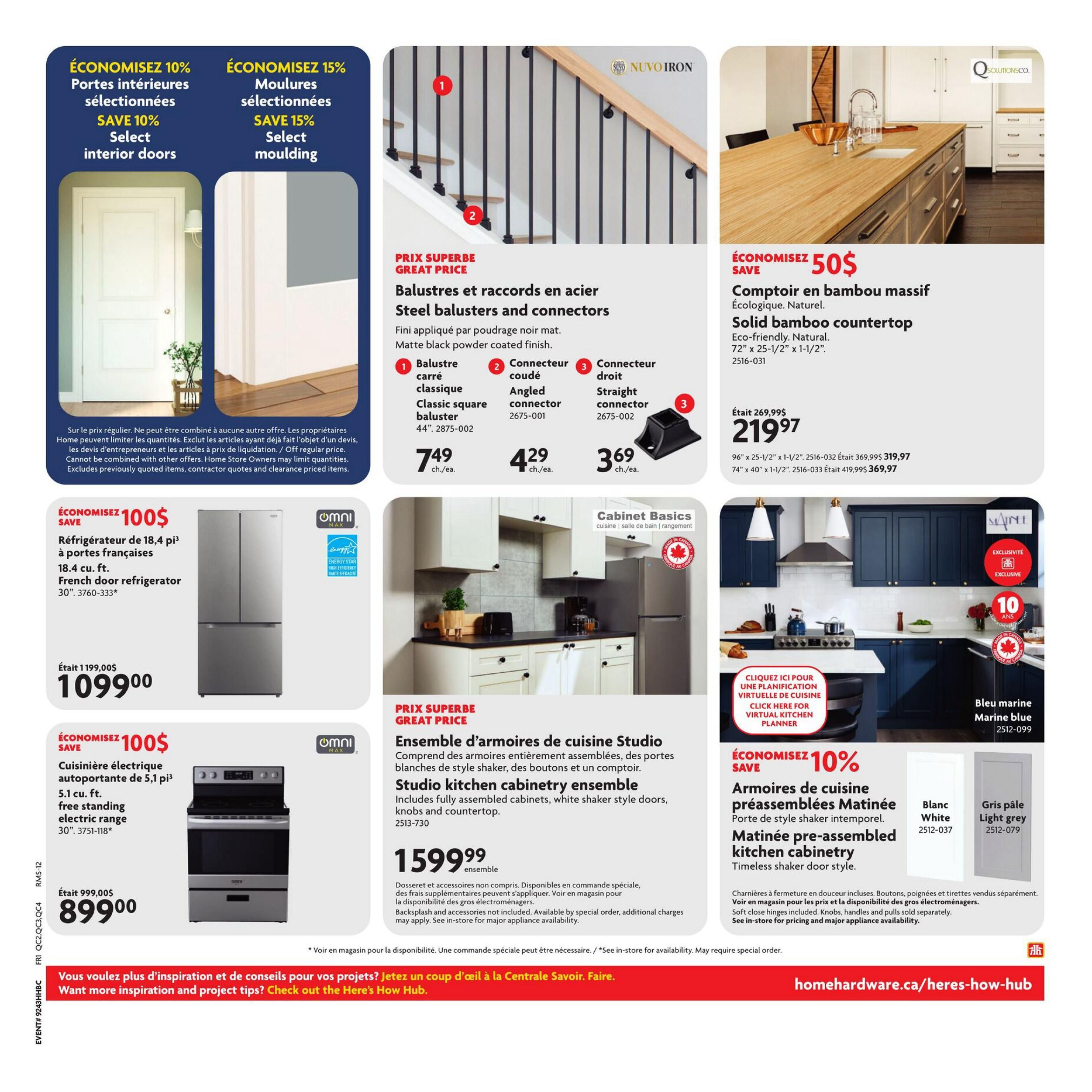 Home Hardware Building Centre (QC) Flyer October 22 to November 4