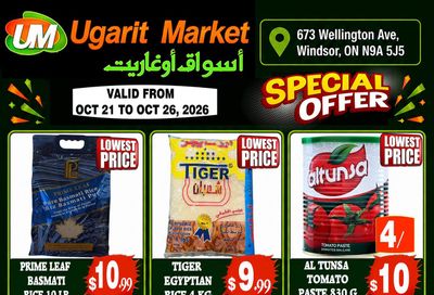 Ugarit Market Flyer October 21 to 26