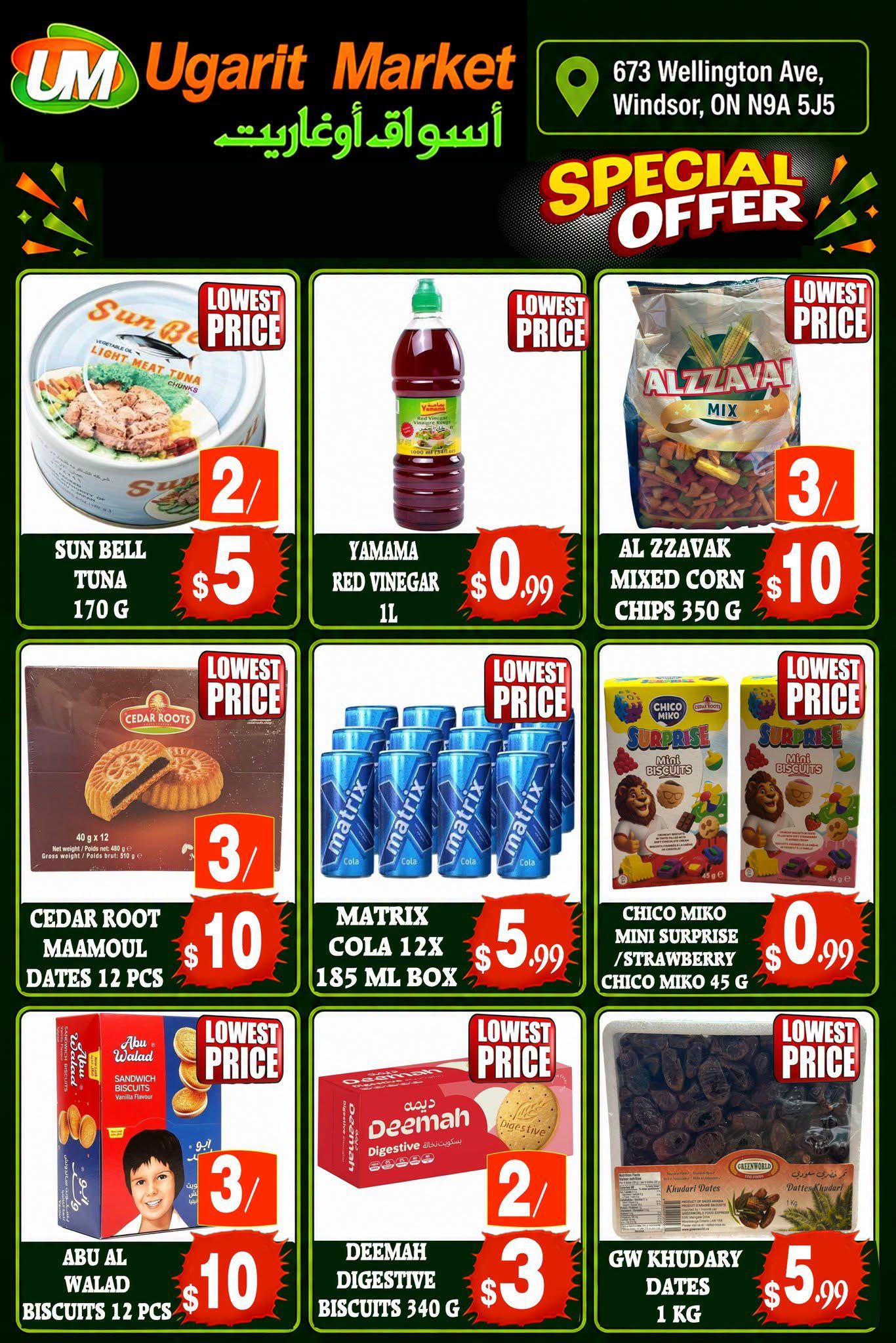 Ugarit Market Flyer October 21 to 26