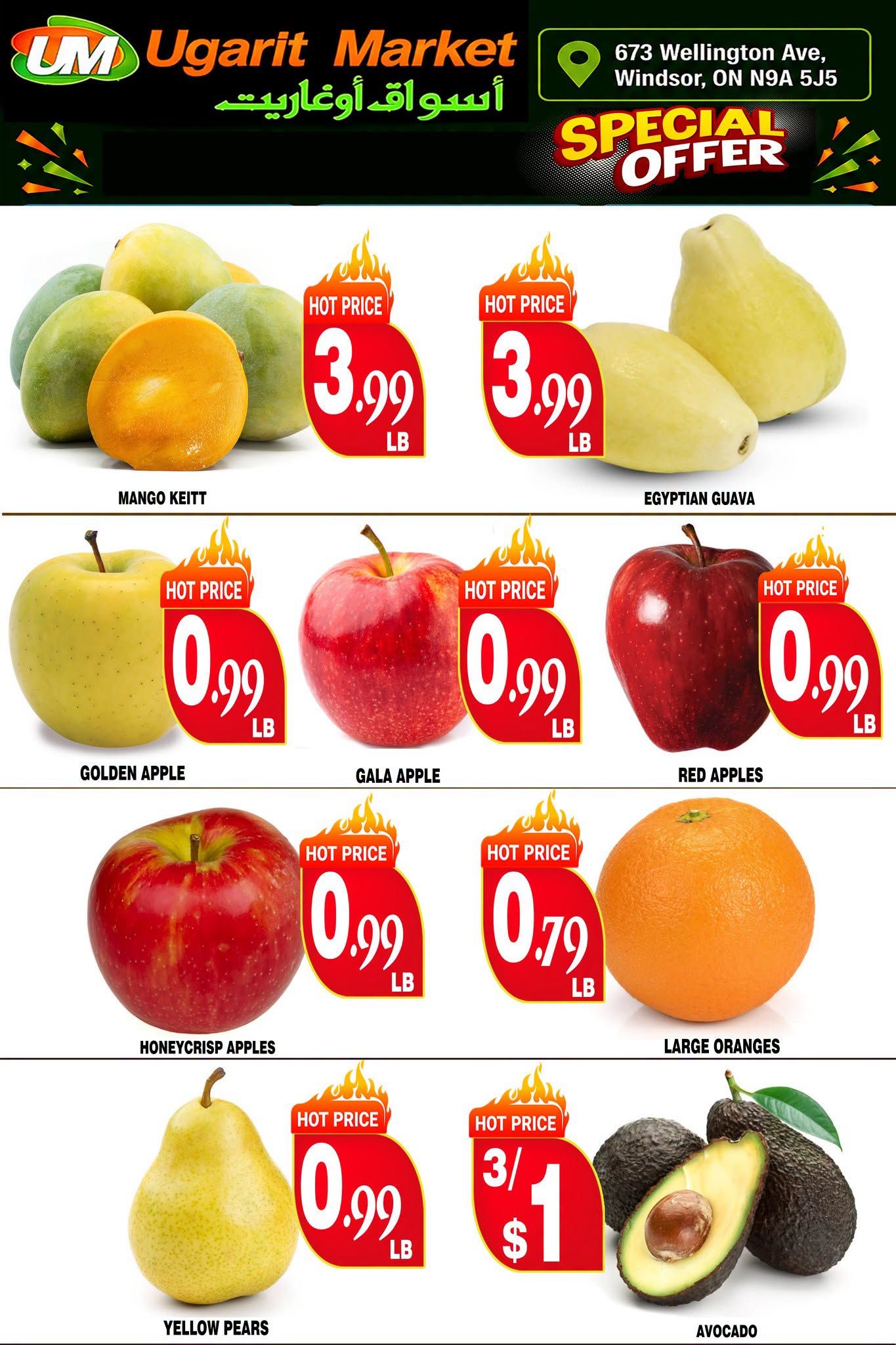 Ugarit Market Flyer October 21 to 26