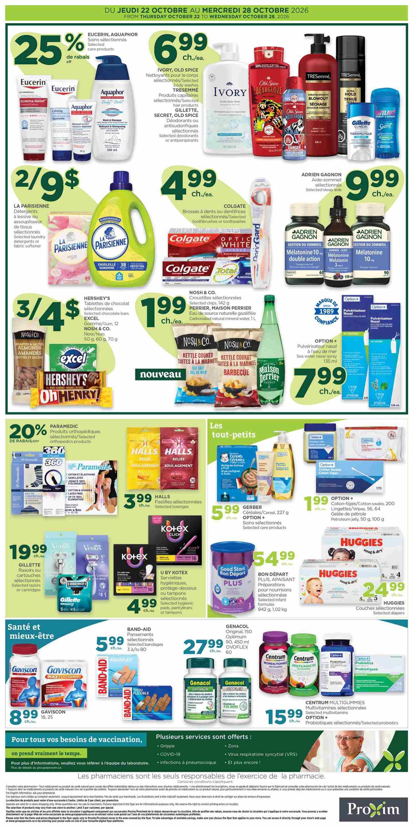 Proxim Flyer October 22 to 28