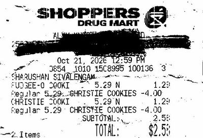 Shoppers Drug Mart: FLASH SALE TODAY ONLY Christie Cookies (Oreos, Chips Ahoy, FudgeeOs, etc.) $1.29 (Two Maximum)