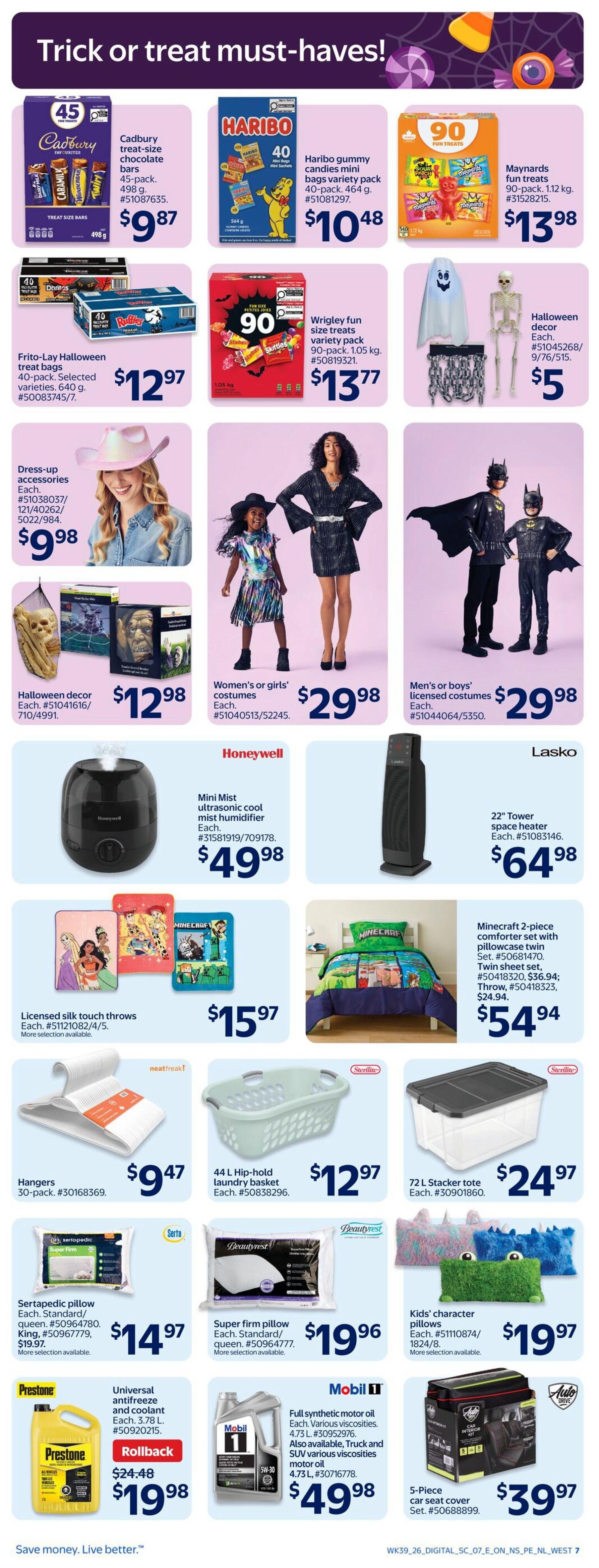 Walmart (Atlantic) Flyer October 22 to 28