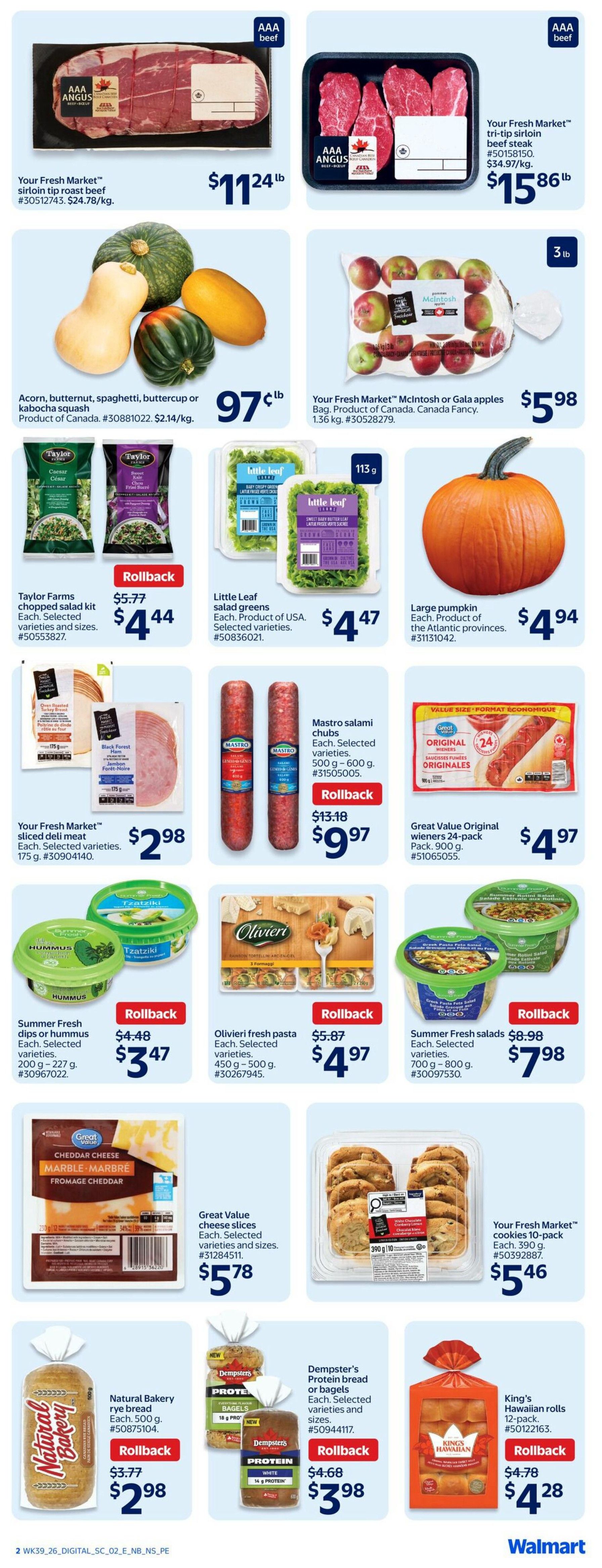 Walmart (Atlantic) Flyer October 22 to 28