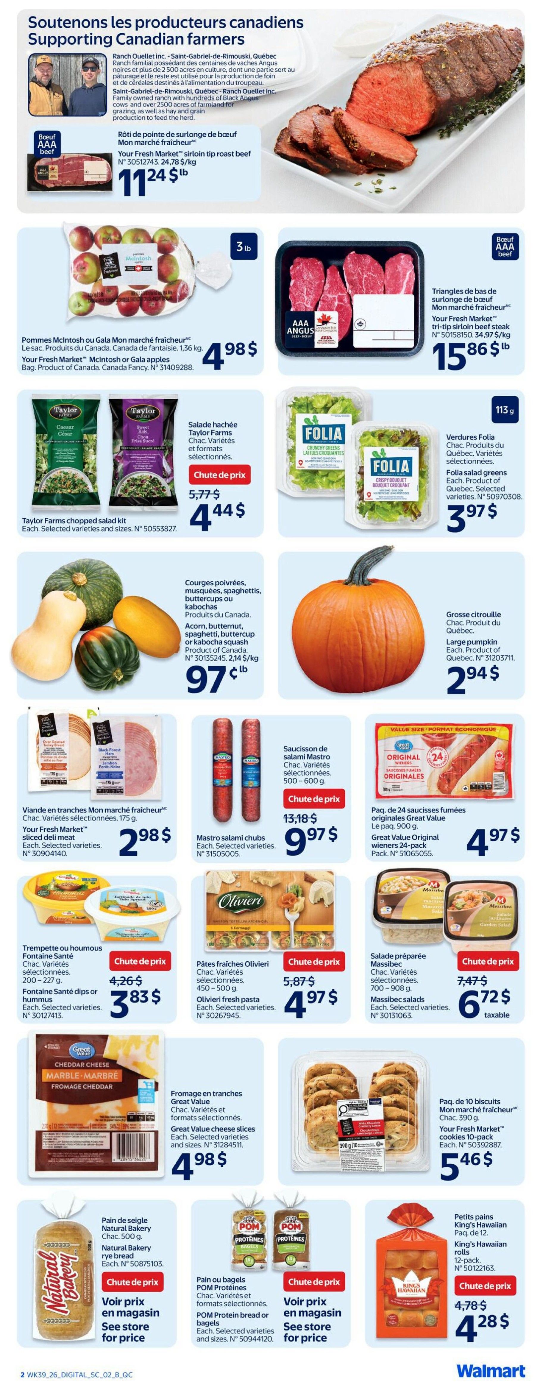 Walmart (QC) Flyer October 22 to 28
