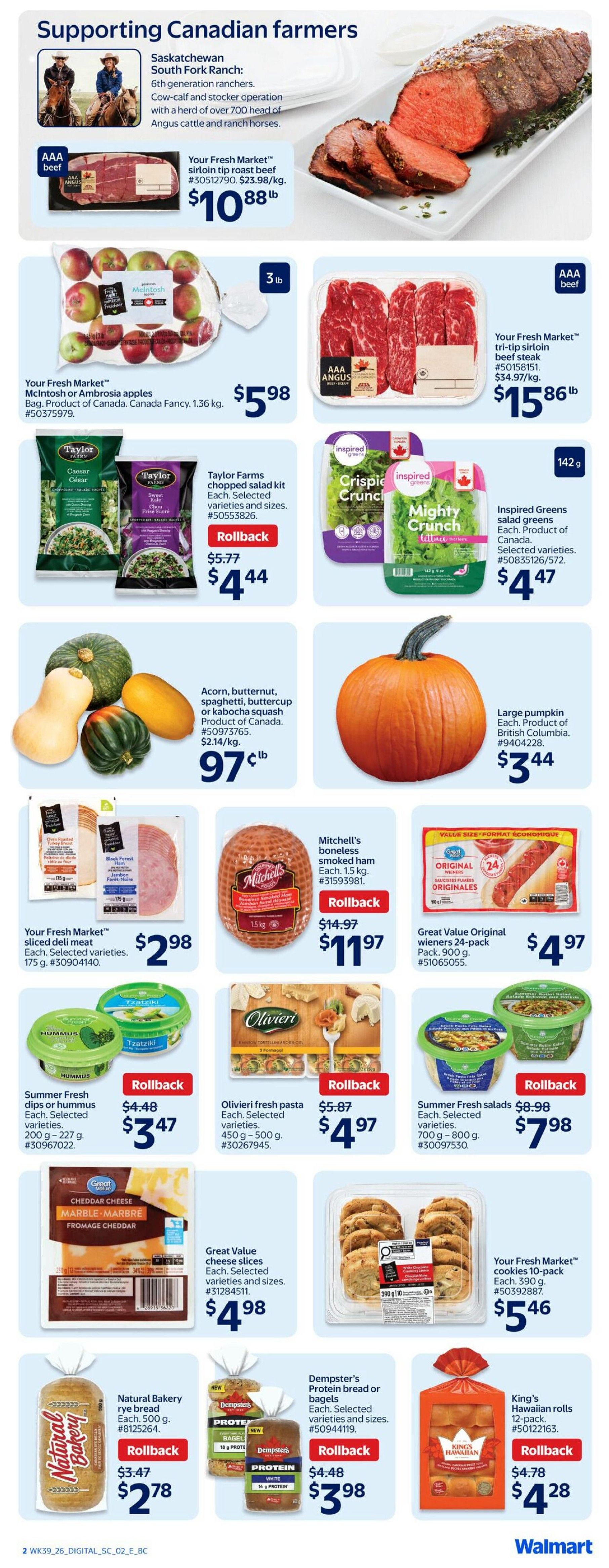 Walmart (West) Flyer October 22 to 28