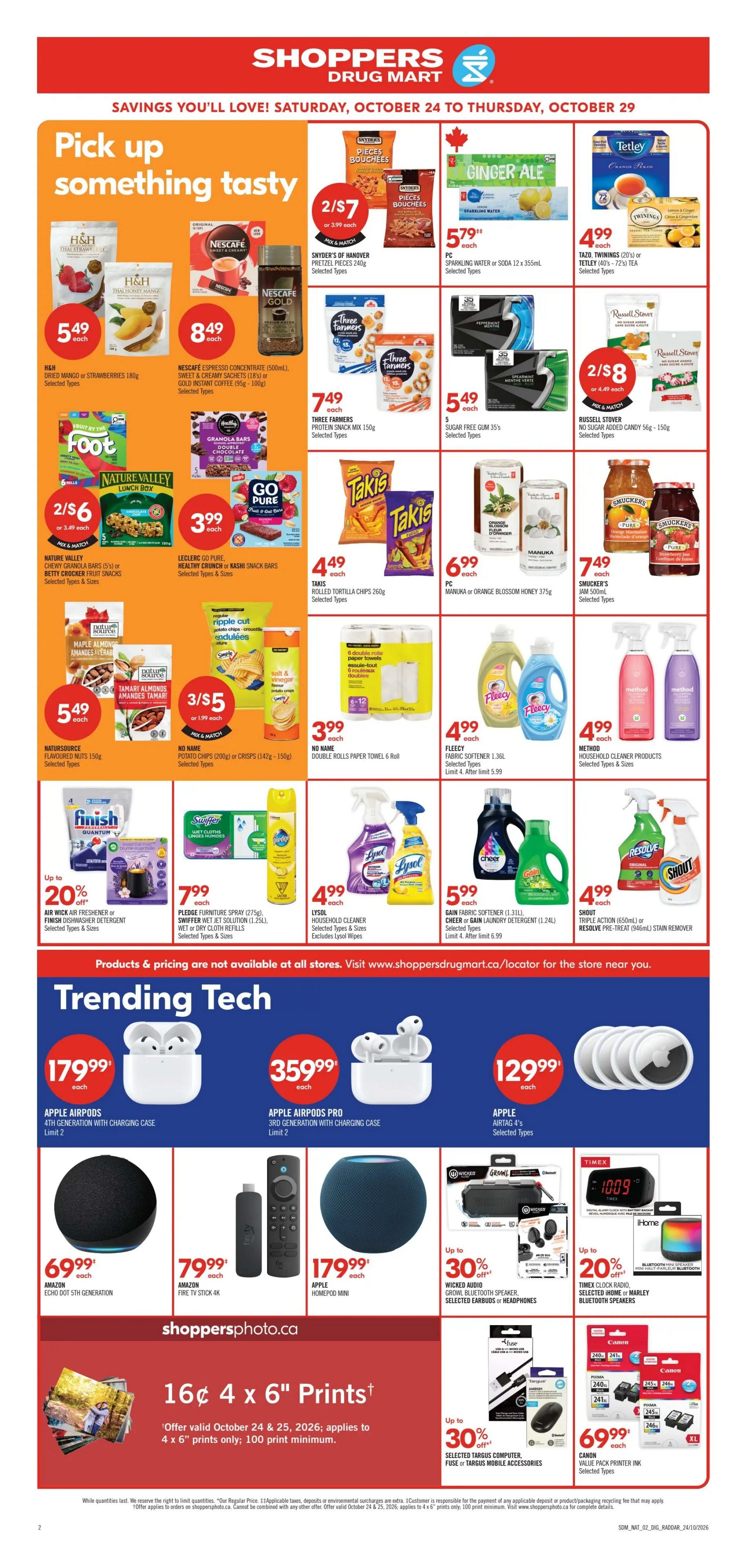 Shoppers Drug Mart (ON) Flyer October 24 to 29