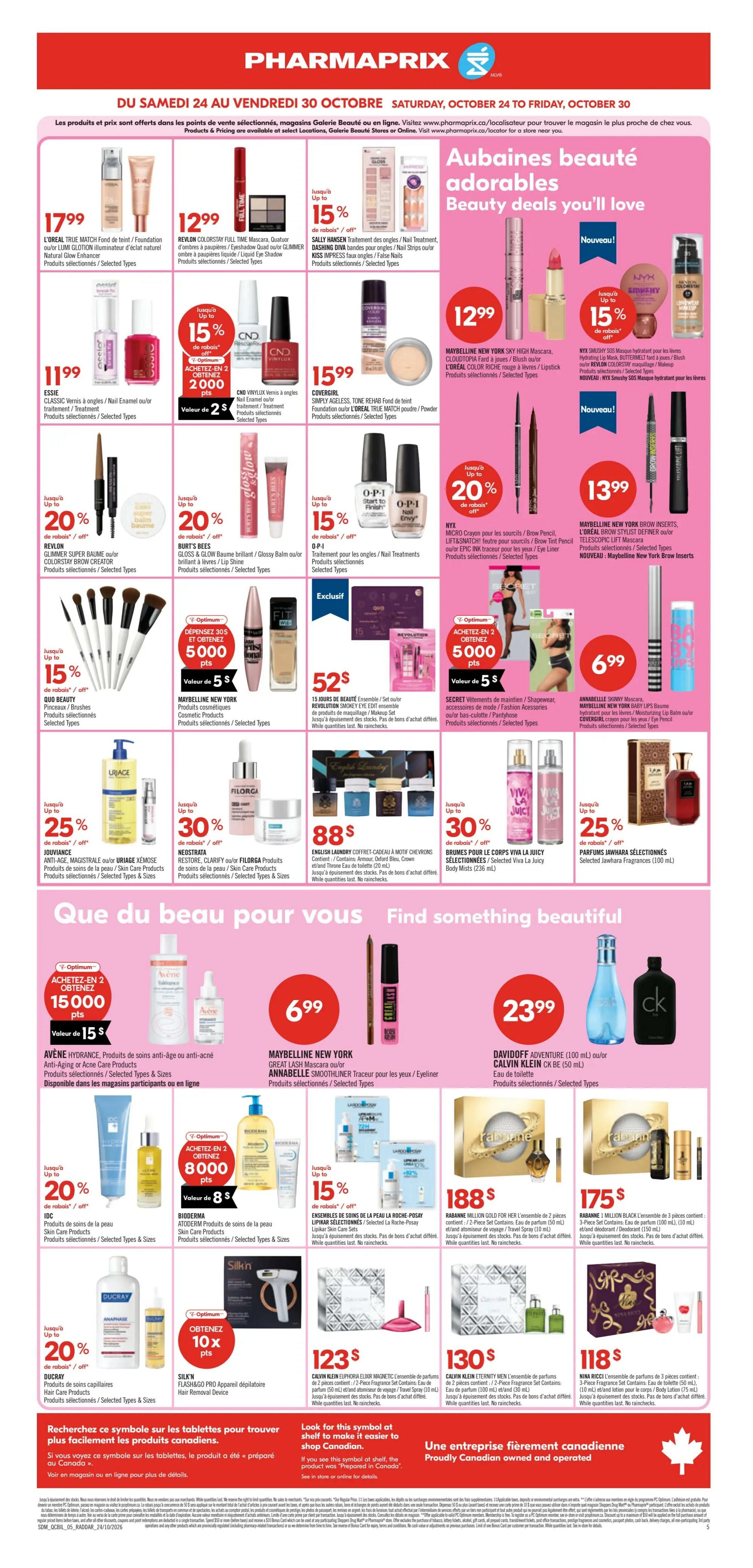 Pharmaprix Flyer October 24 to 29