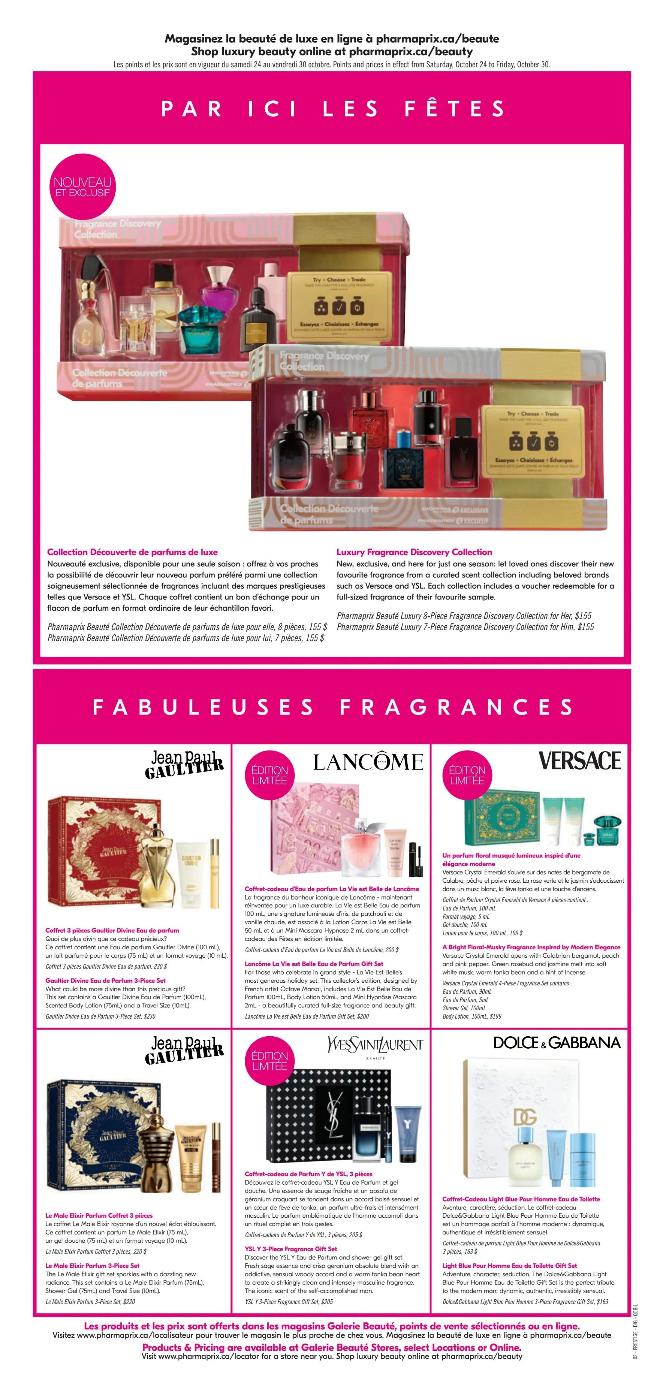 Pharmaprix Flyer October 24 to 29