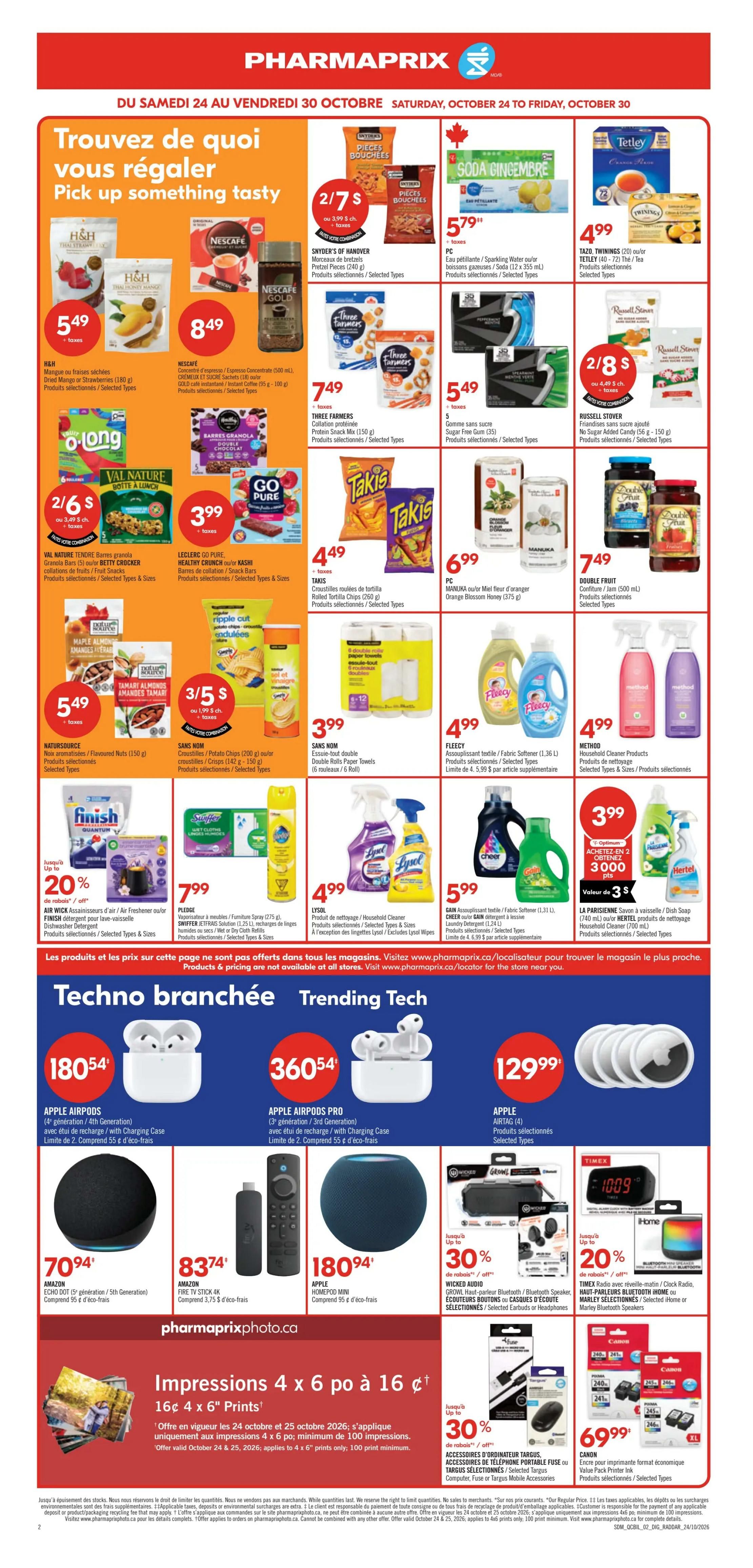 Pharmaprix Flyer October 24 to 29