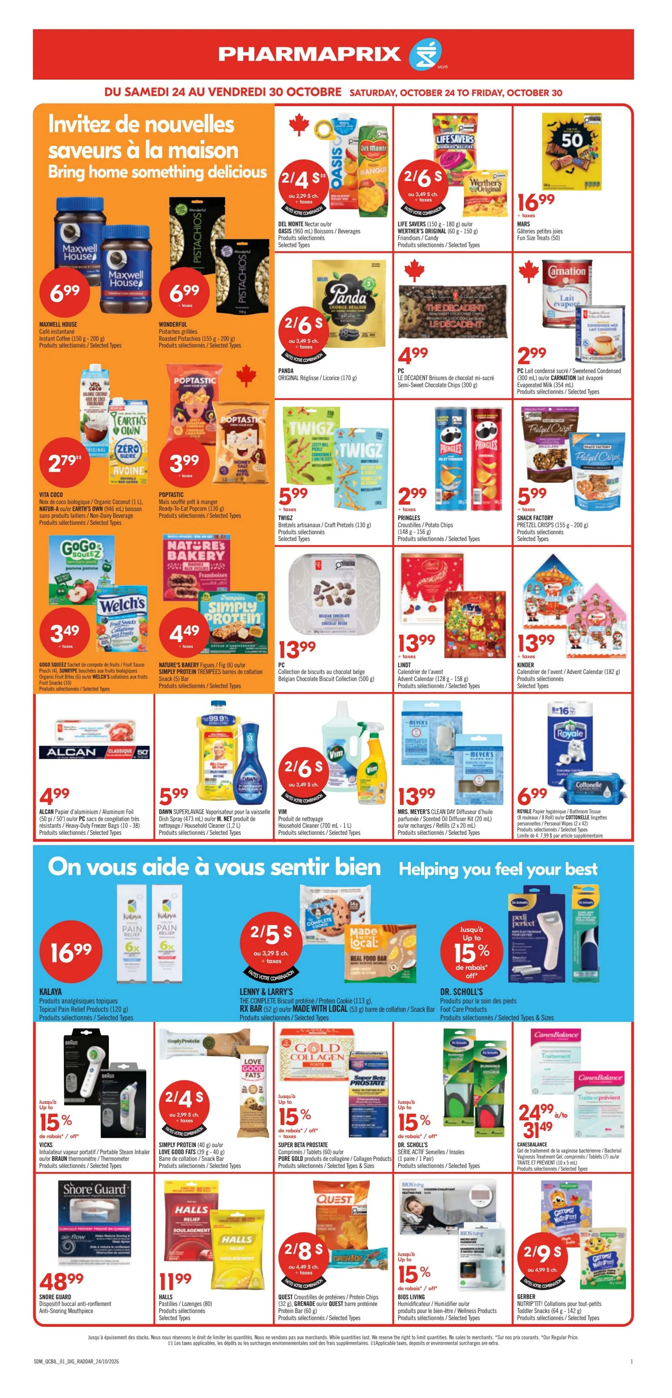 Pharmaprix Flyer October 24 to 29