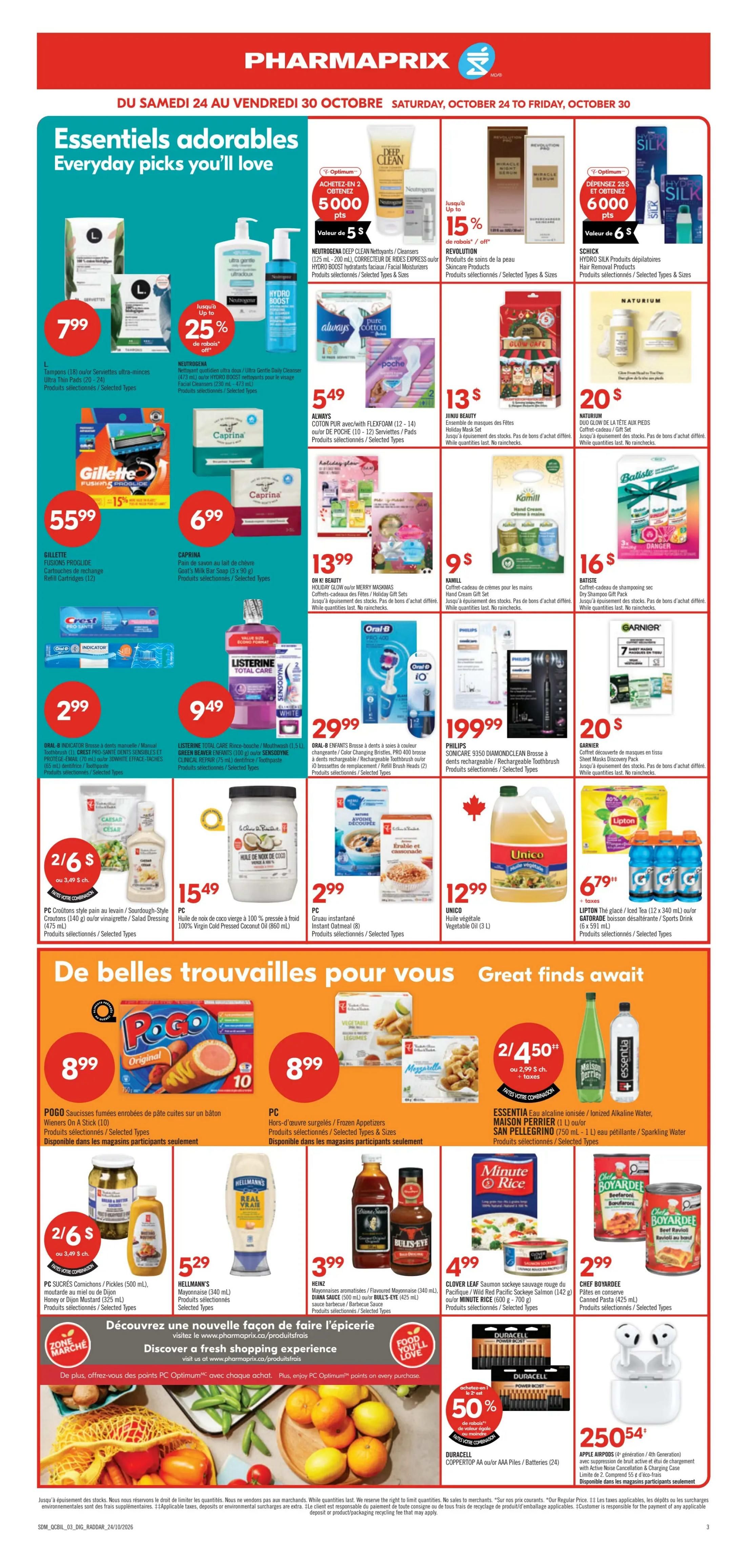 Pharmaprix Flyer October 24 to 29