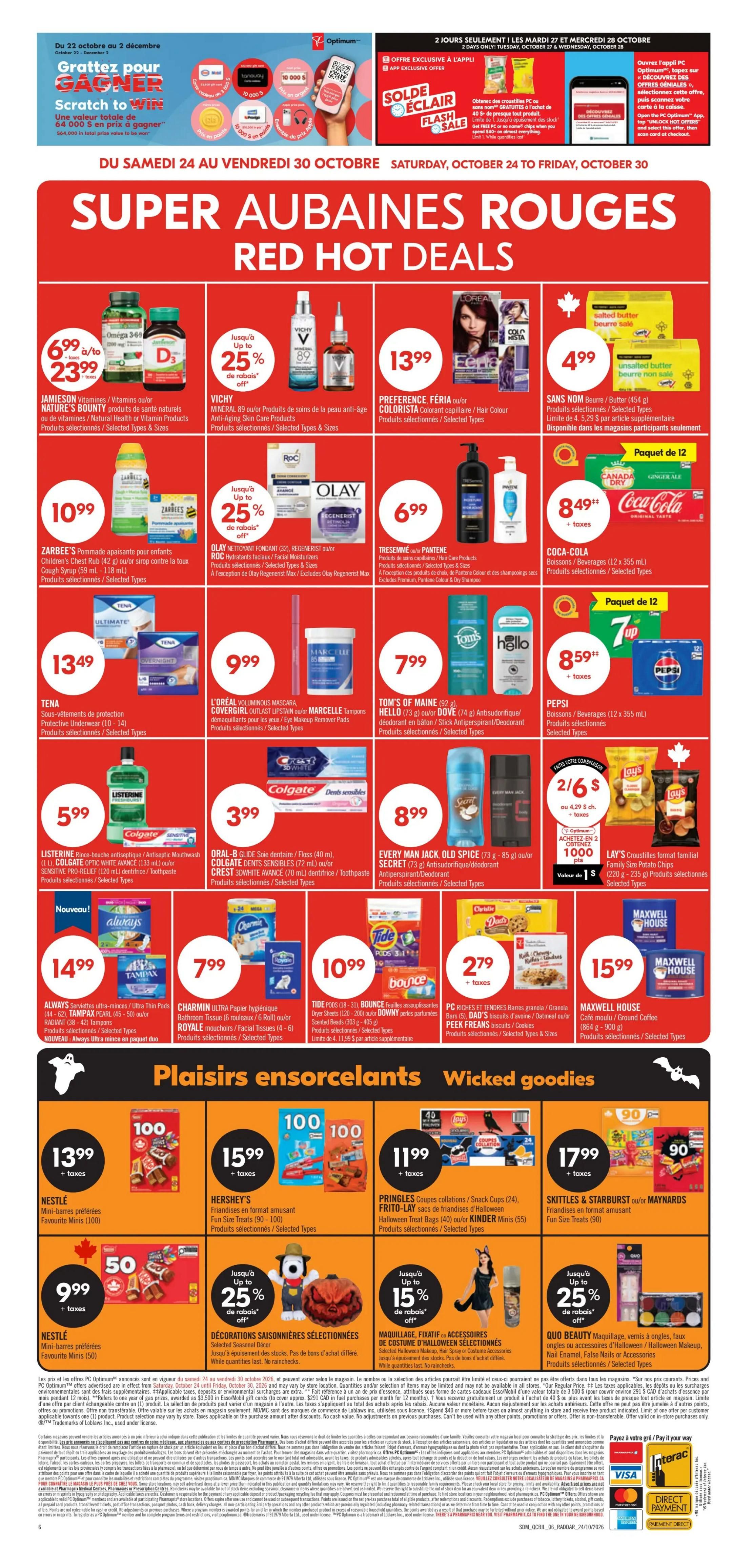 Pharmaprix Flyer October 24 to 29