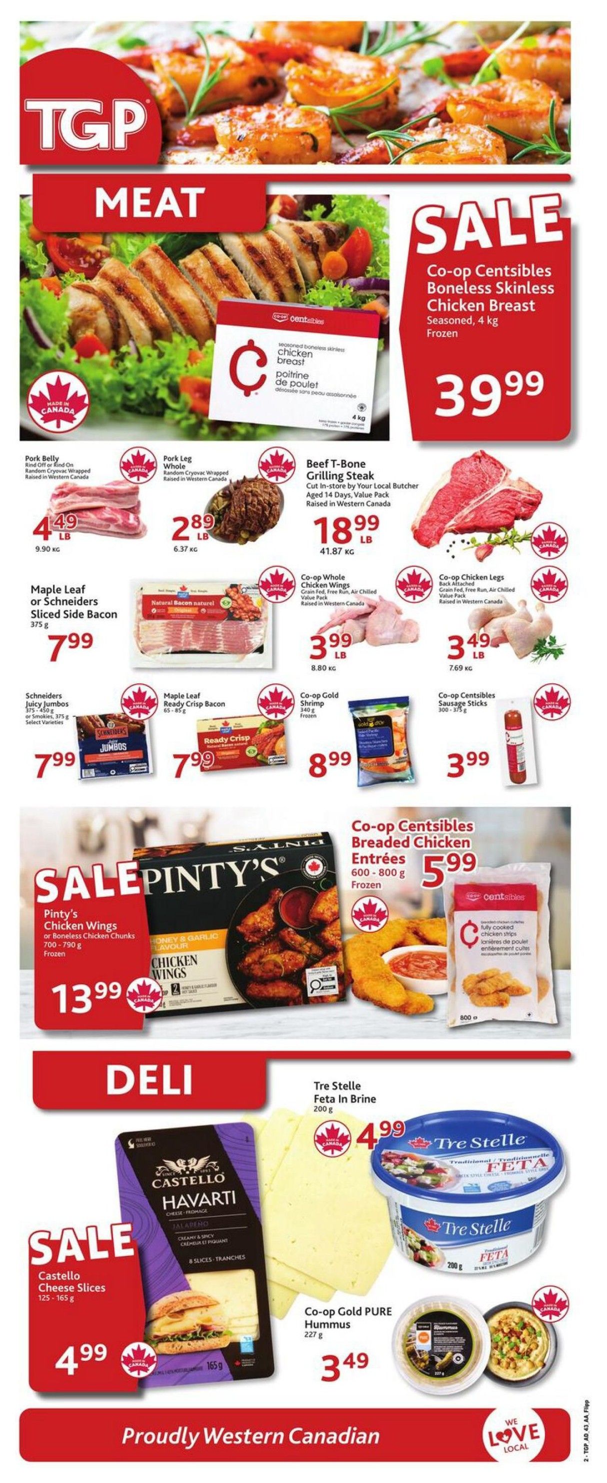 TGP The Grocery People Flyer October 22 to 28