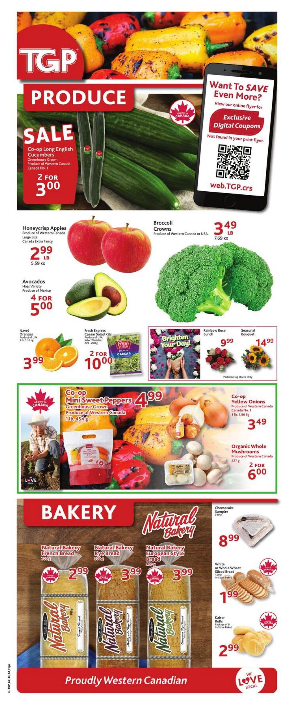 TGP The Grocery People Flyer October 22 to 28