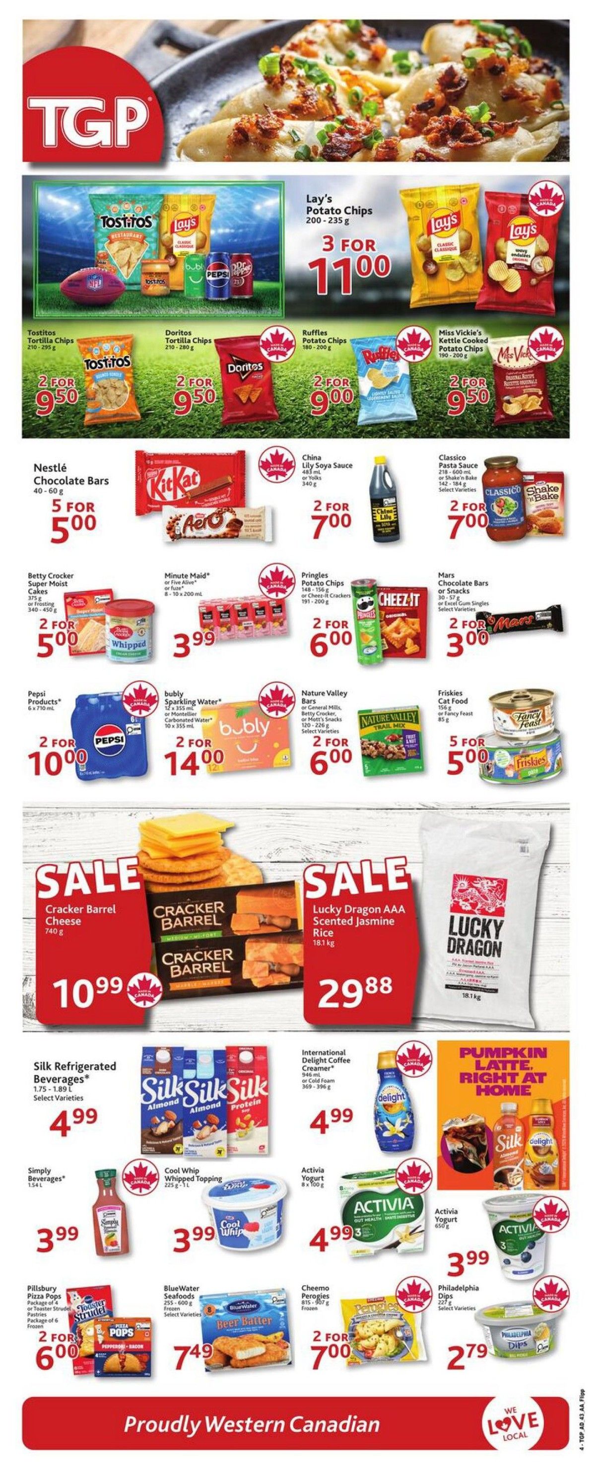 TGP The Grocery People Flyer October 22 to 28