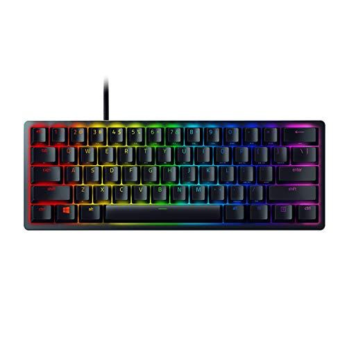 Razer Huntsman Mini 60% Gaming Keyboard, Linear Optical Switches, Black Razer Huntsman Mini 60% Gaming Keyboard, Linear Optical Switches, Black
