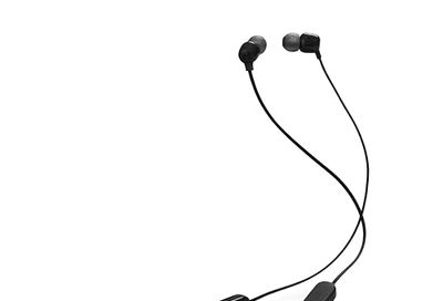 JBL Tune 135BT - Wireless in-Ear Headphones with JBL Pure Bass Sound, in-line Microphone with Remote for Hands-Free Calls, 25-Hour Battery - Black
