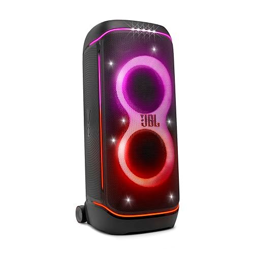 JBL PartyBox 720 - Loudest Battery-Powered Party Speaker with Superior Pro Sound and a Futuristic lightshow, Up to 15 Hours Playtime & IPX4 Splash Proof (Black) JBL PartyBox 720 - Loudest Battery-Powered Party Speaker with Superior Pro Sound and a Futuristic lightshow, Up to 15 Hours Playtime & IPX4 Splash Proof (Black)