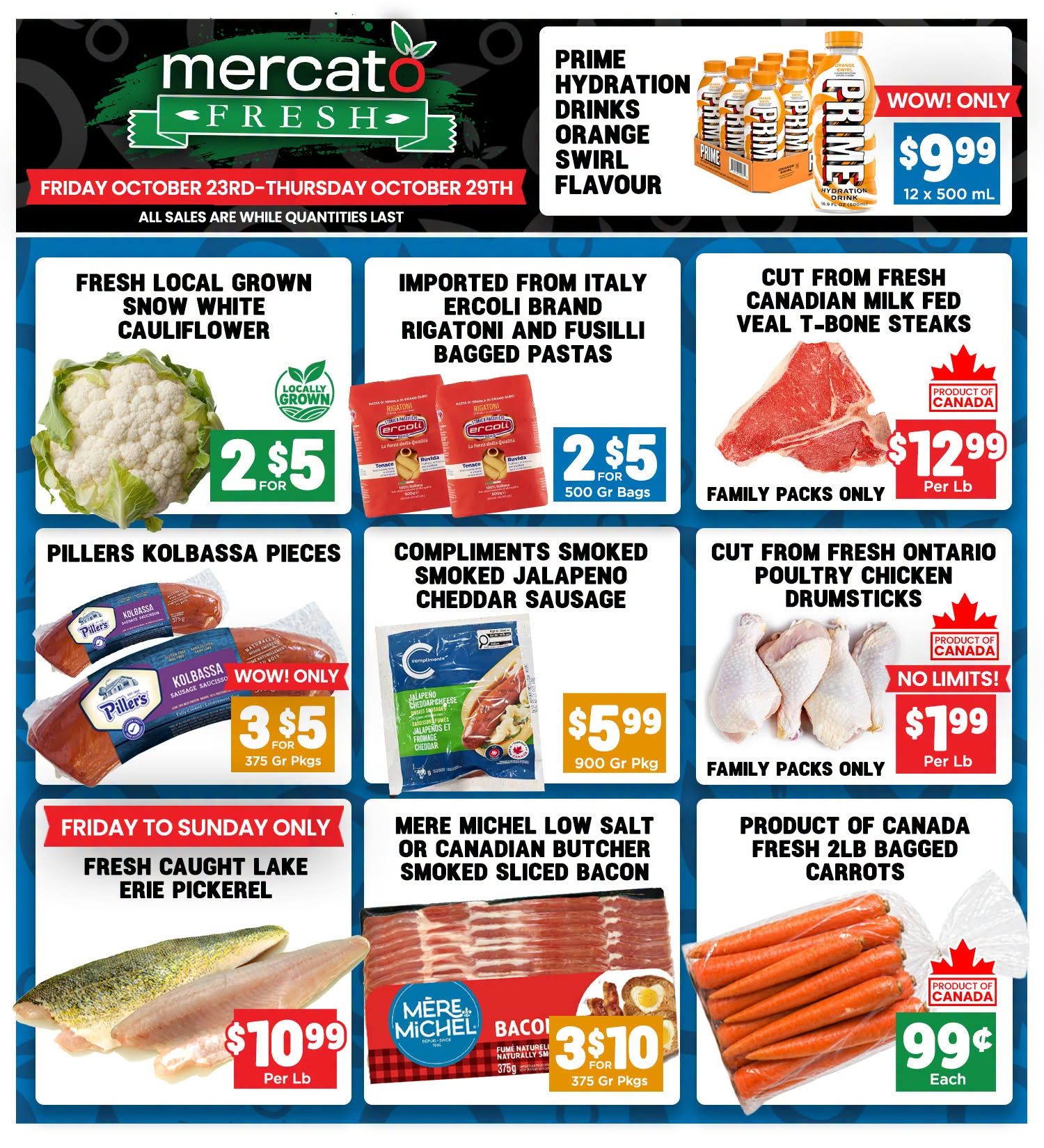 Mercato Fresh Flyer October 23 to 29