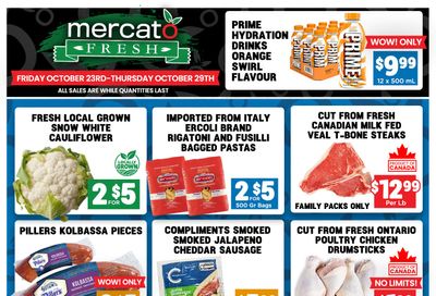 Mercato Fresh Flyer October 23 to 29
