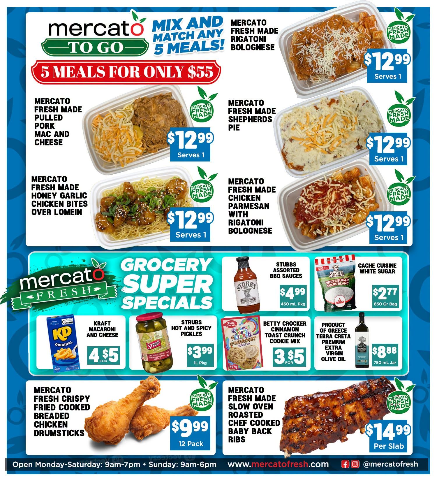 Mercato Fresh Flyer October 23 to 29