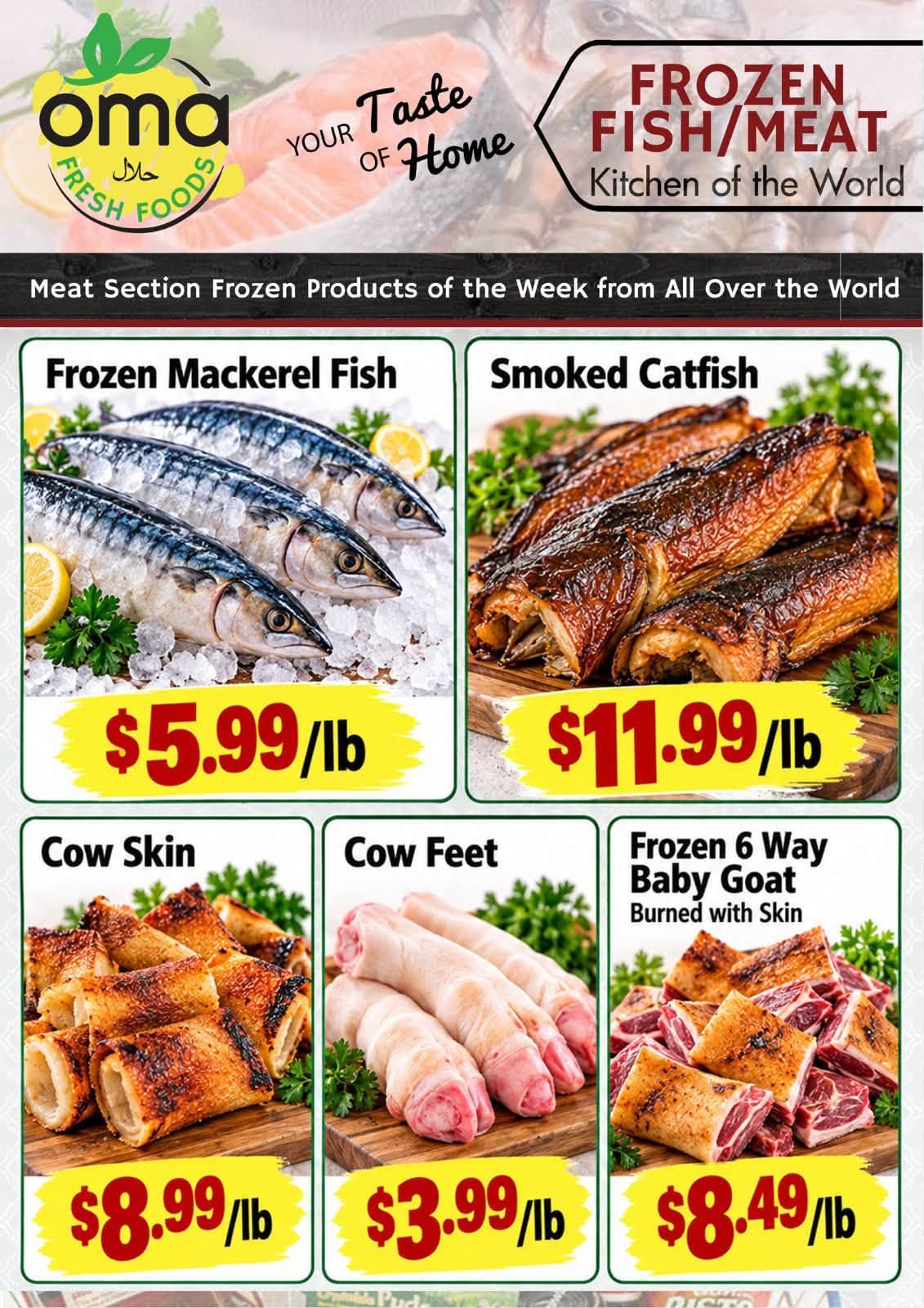 Oma Fresh Foods Flyer October 23 to 29