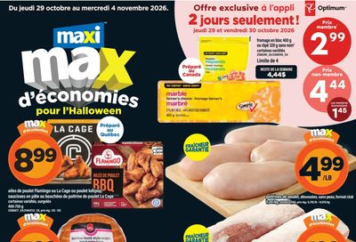 Maxi Flyer October 29 to November 4