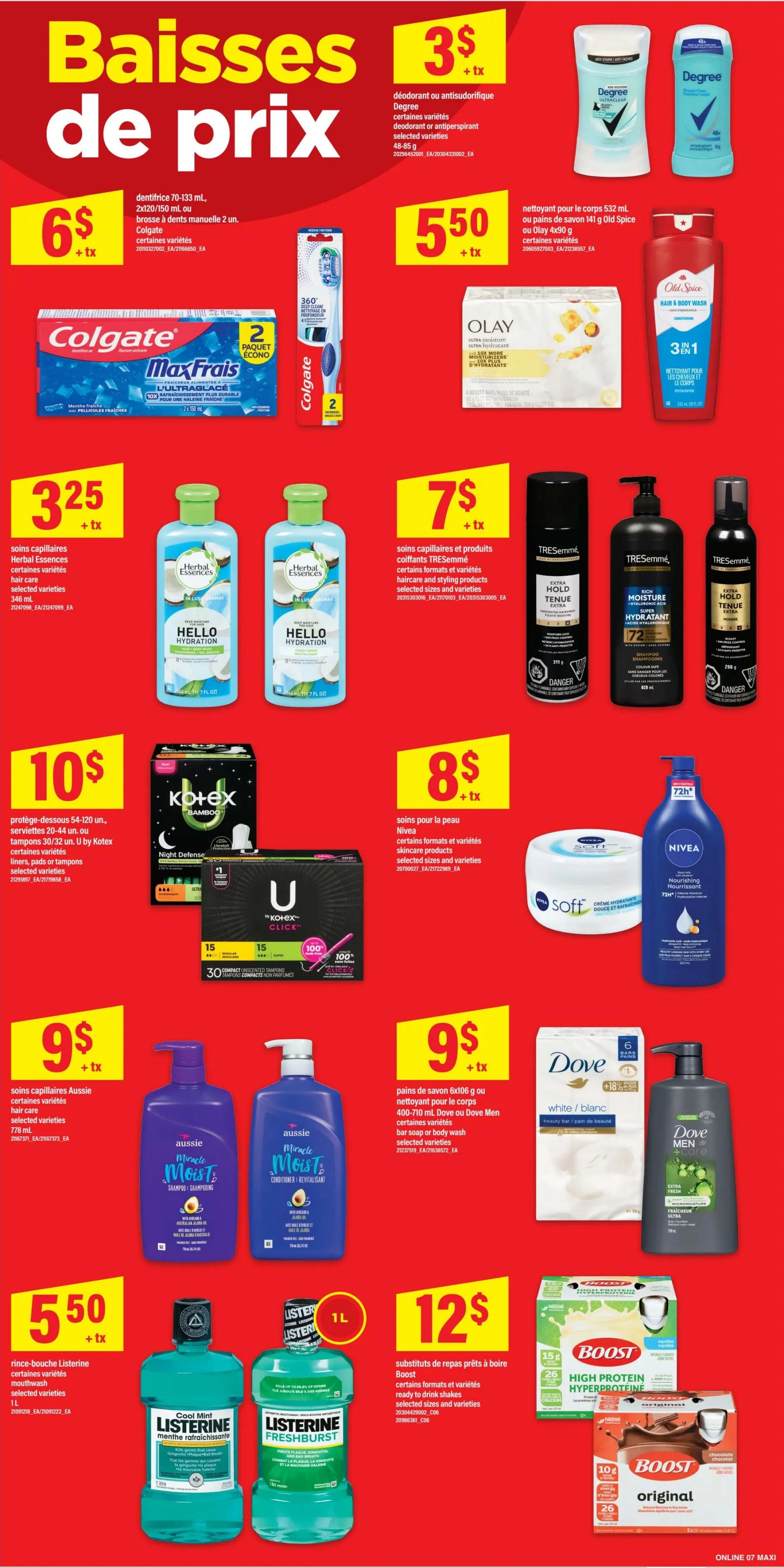 Maxi Flyer October 29 to November 4
