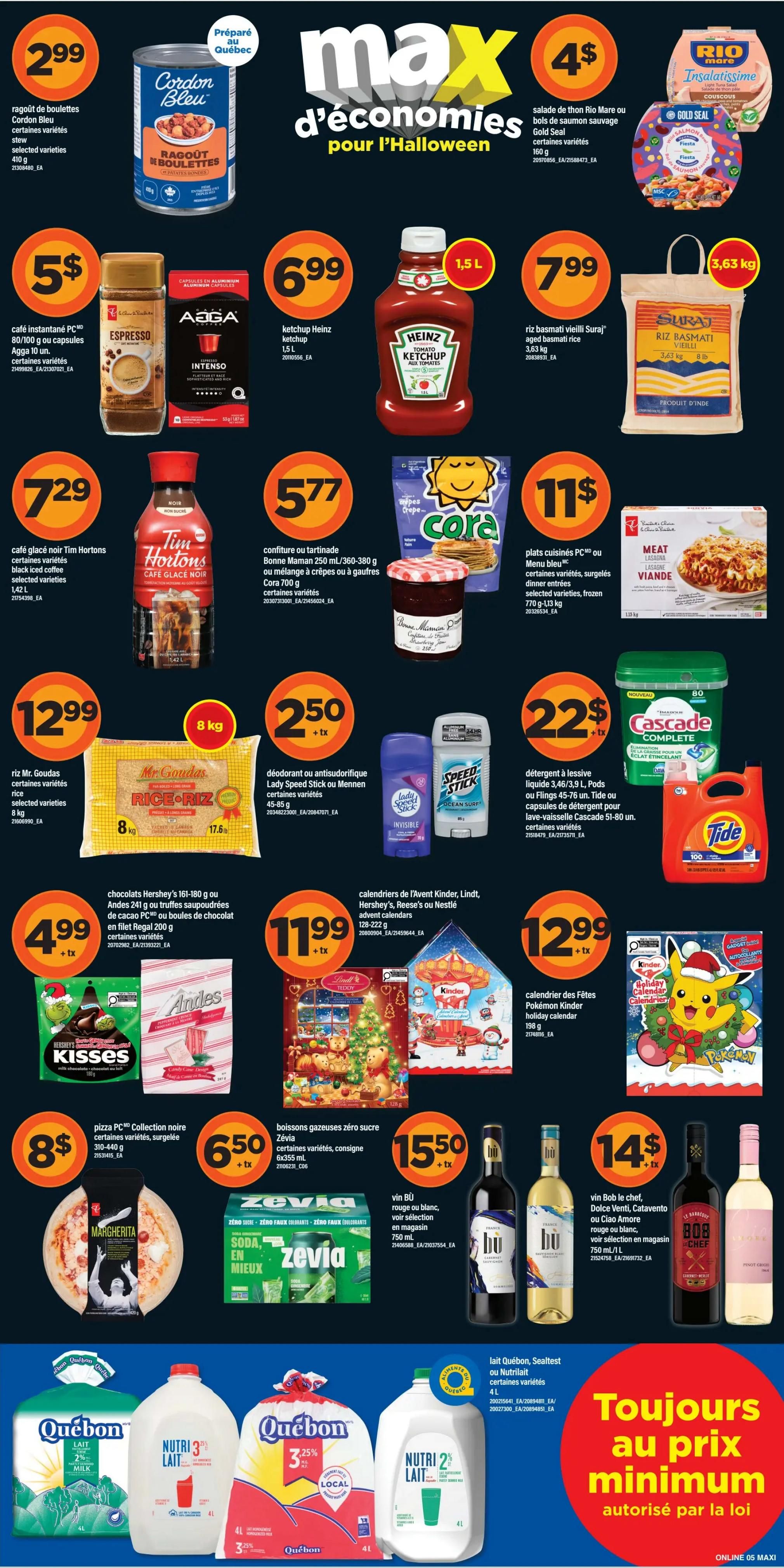 Maxi Flyer October 29 to November 4