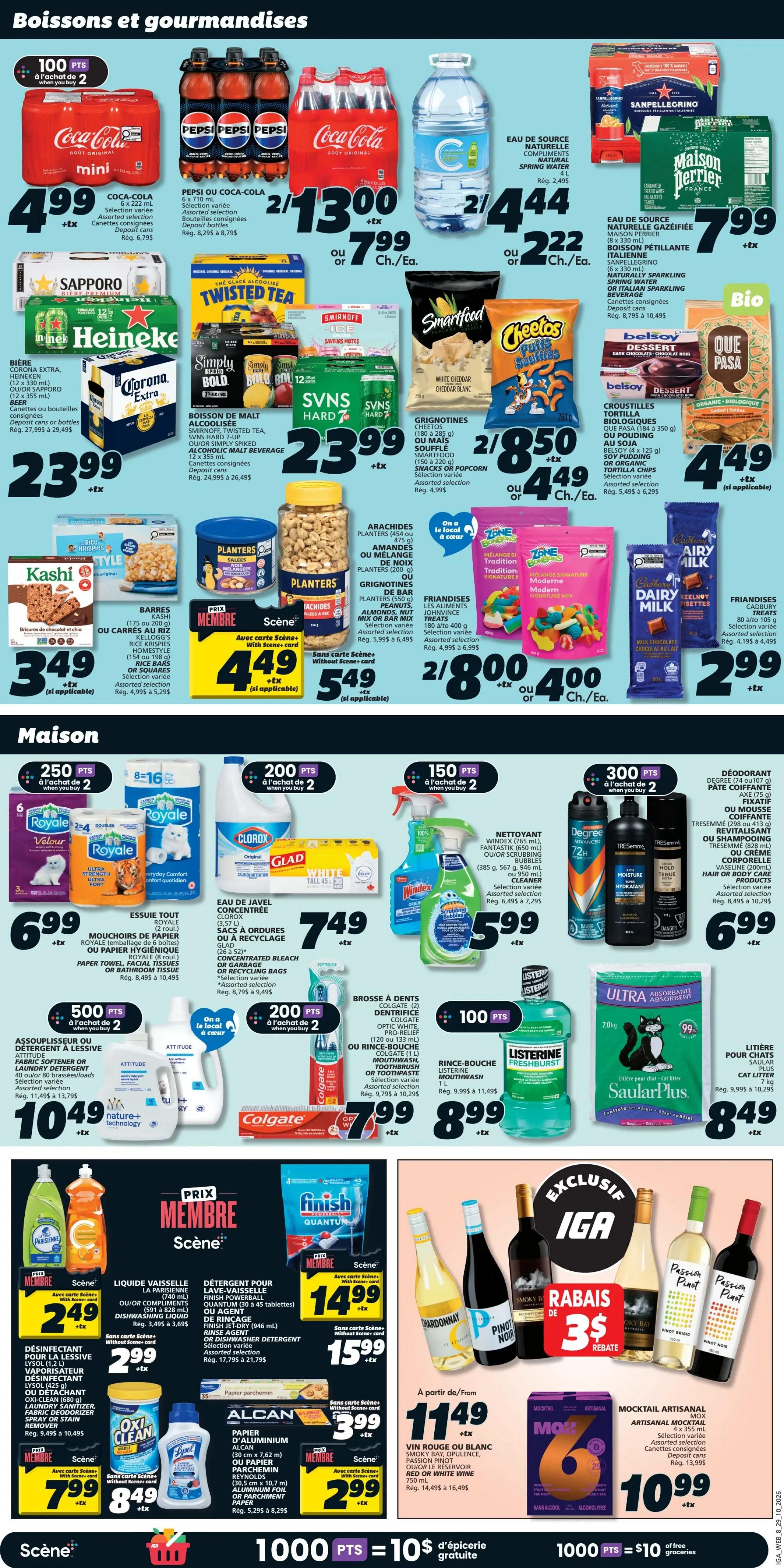 IGA (QC) Flyer October 29 to November 4