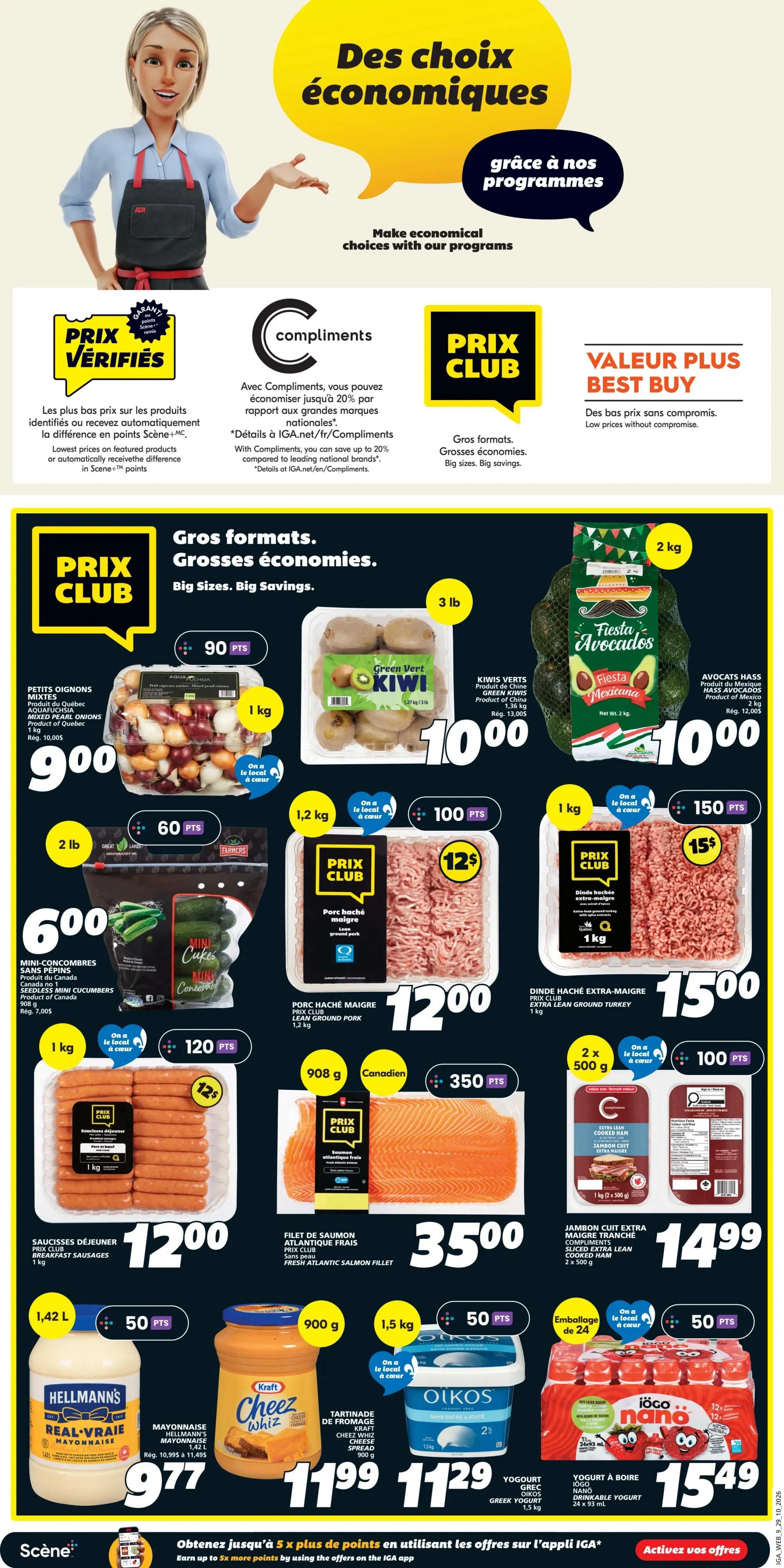 IGA (QC) Flyer October 29 to November 4