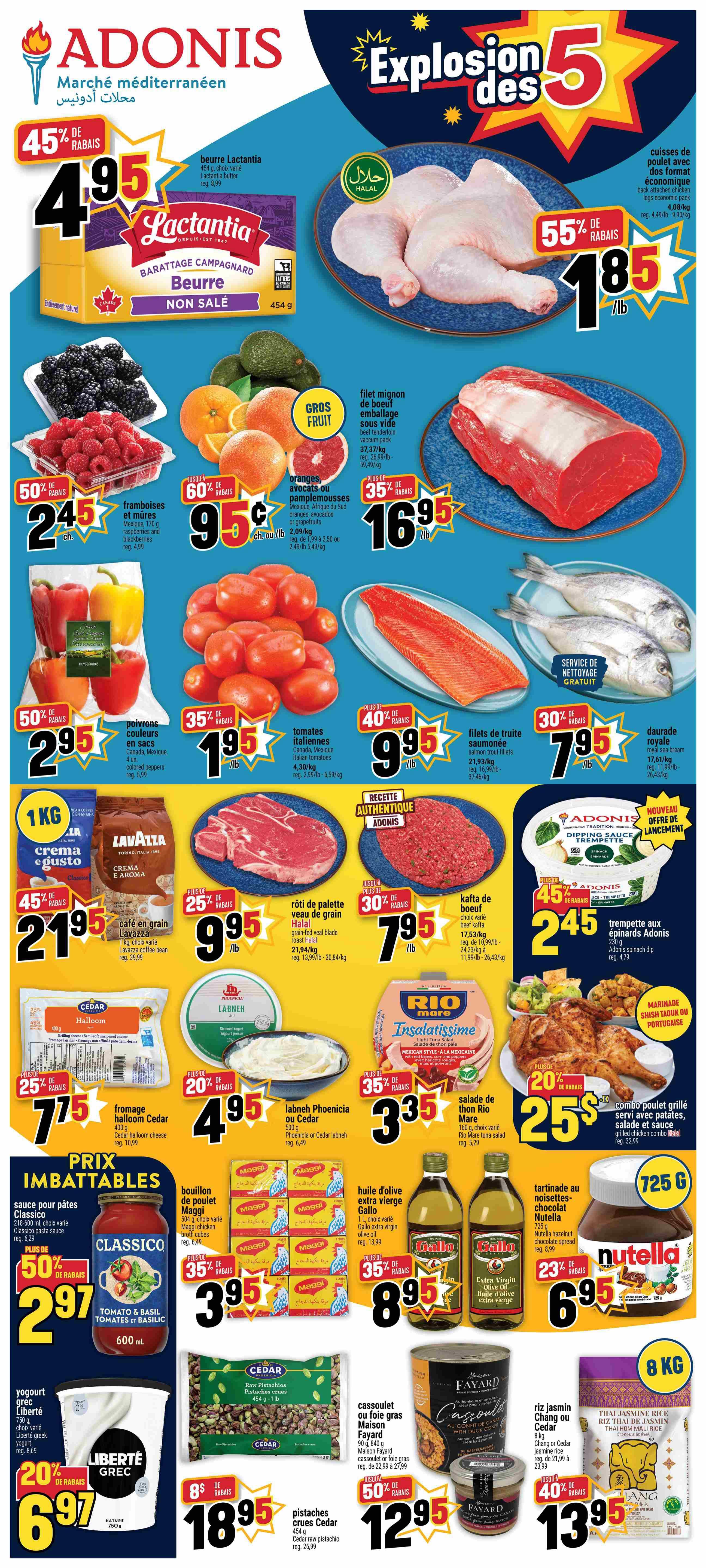 Adonis (QC) Flyer October 29 to November 4